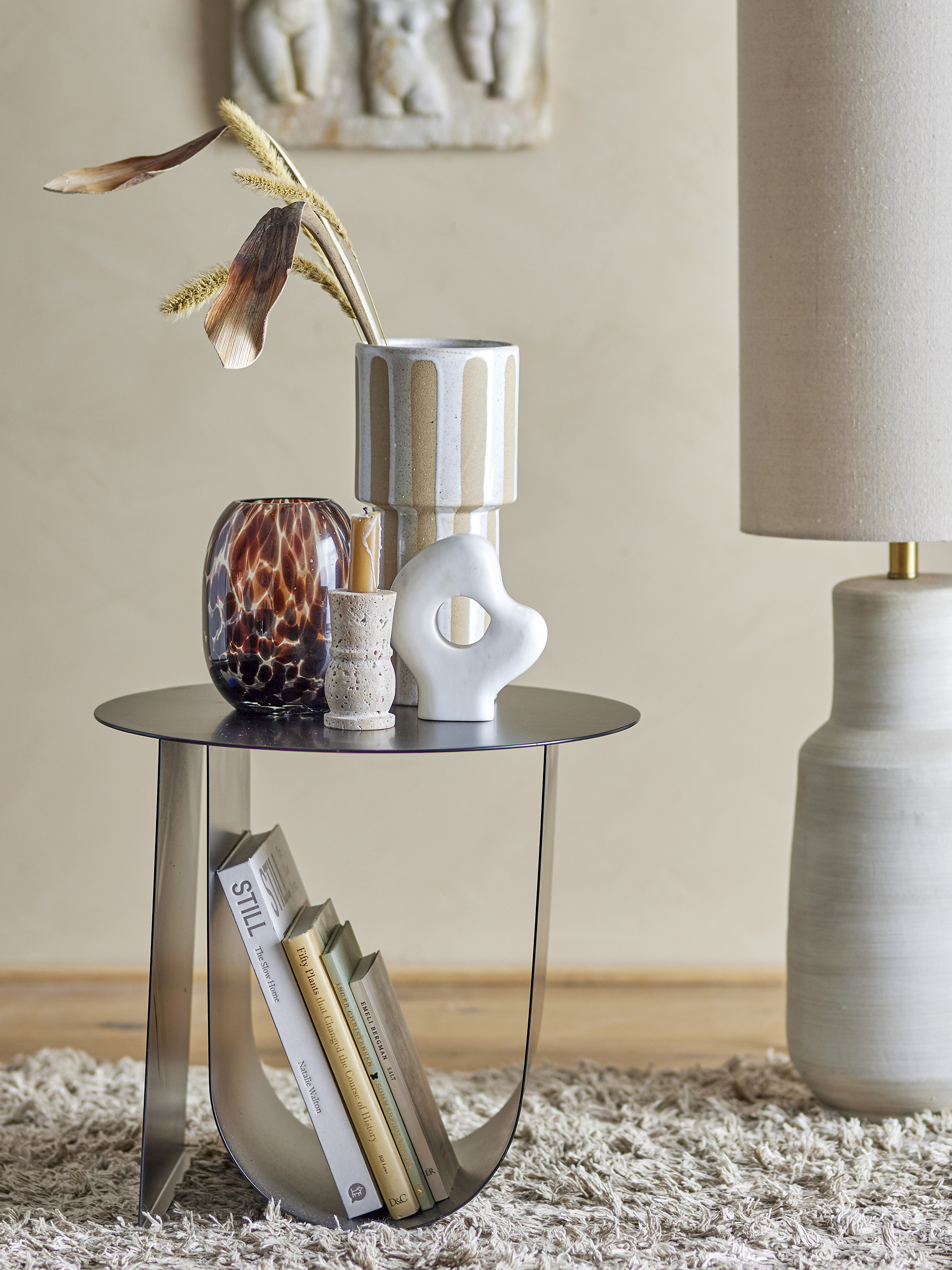 Bloomingville Cher Sidebord Black Ø43