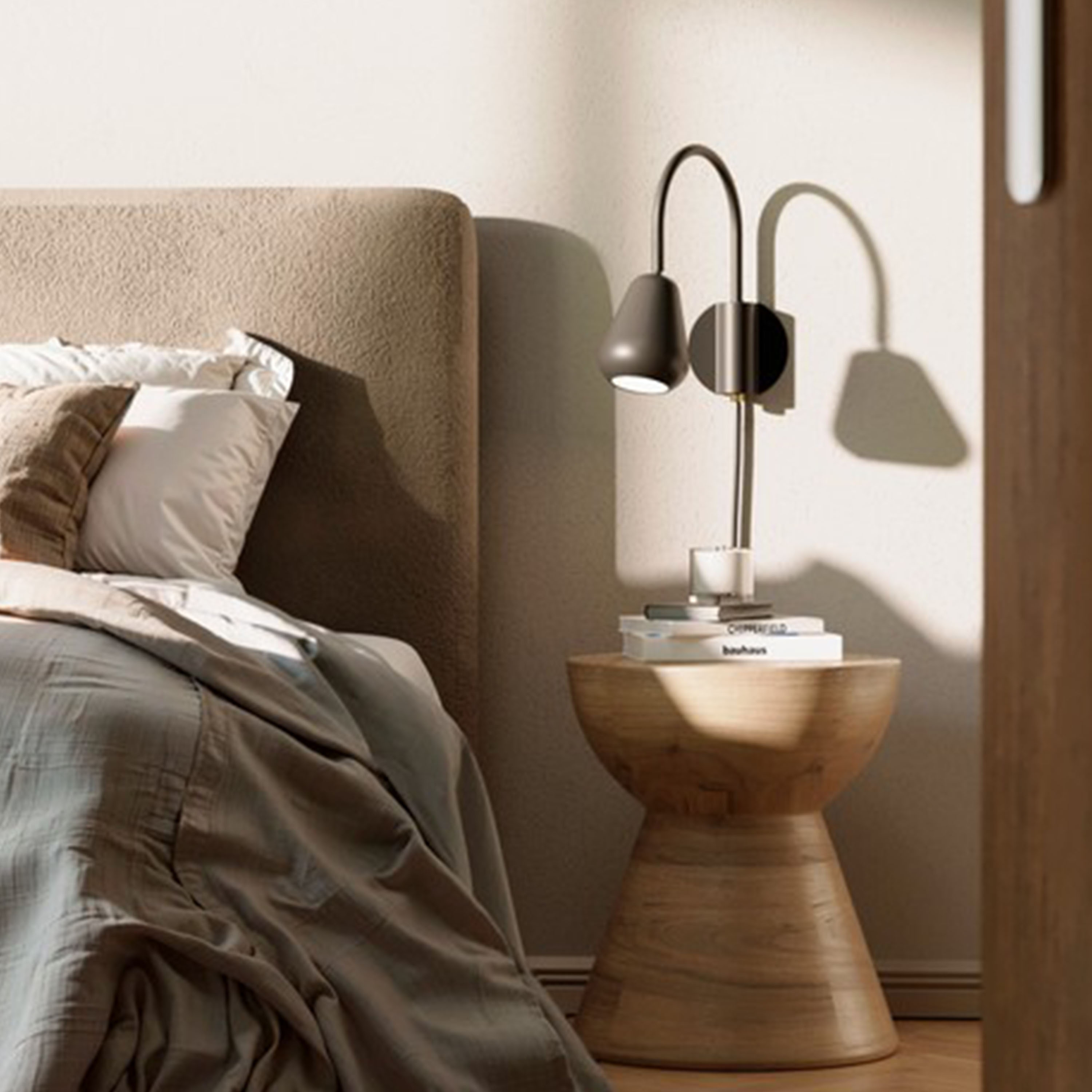 Nuura Anoli Spot Wandleuchte Black