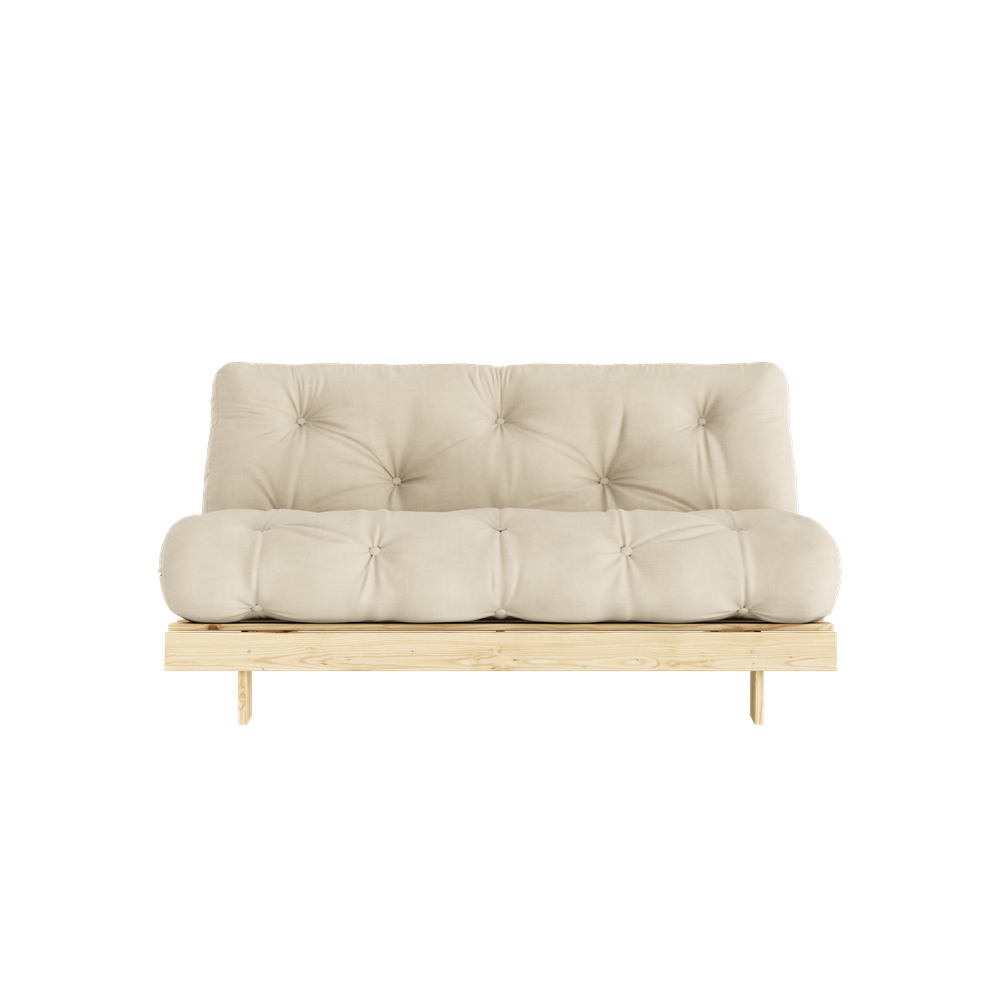 Karup Design Roots Bäddsoffa Natur/Beige 160cm