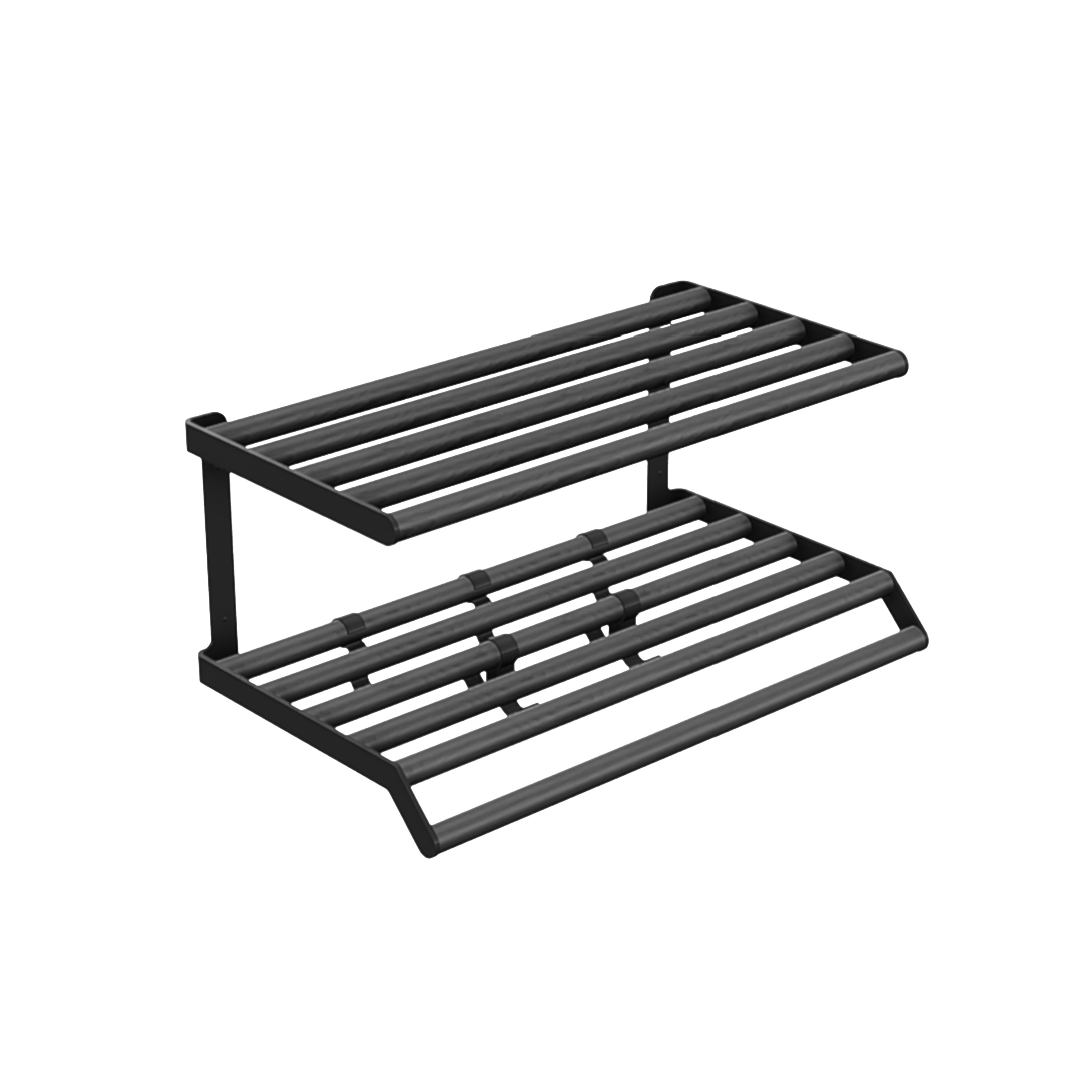 Tamburin Hatthylla Svartbetsad Ek/Svart 60cm