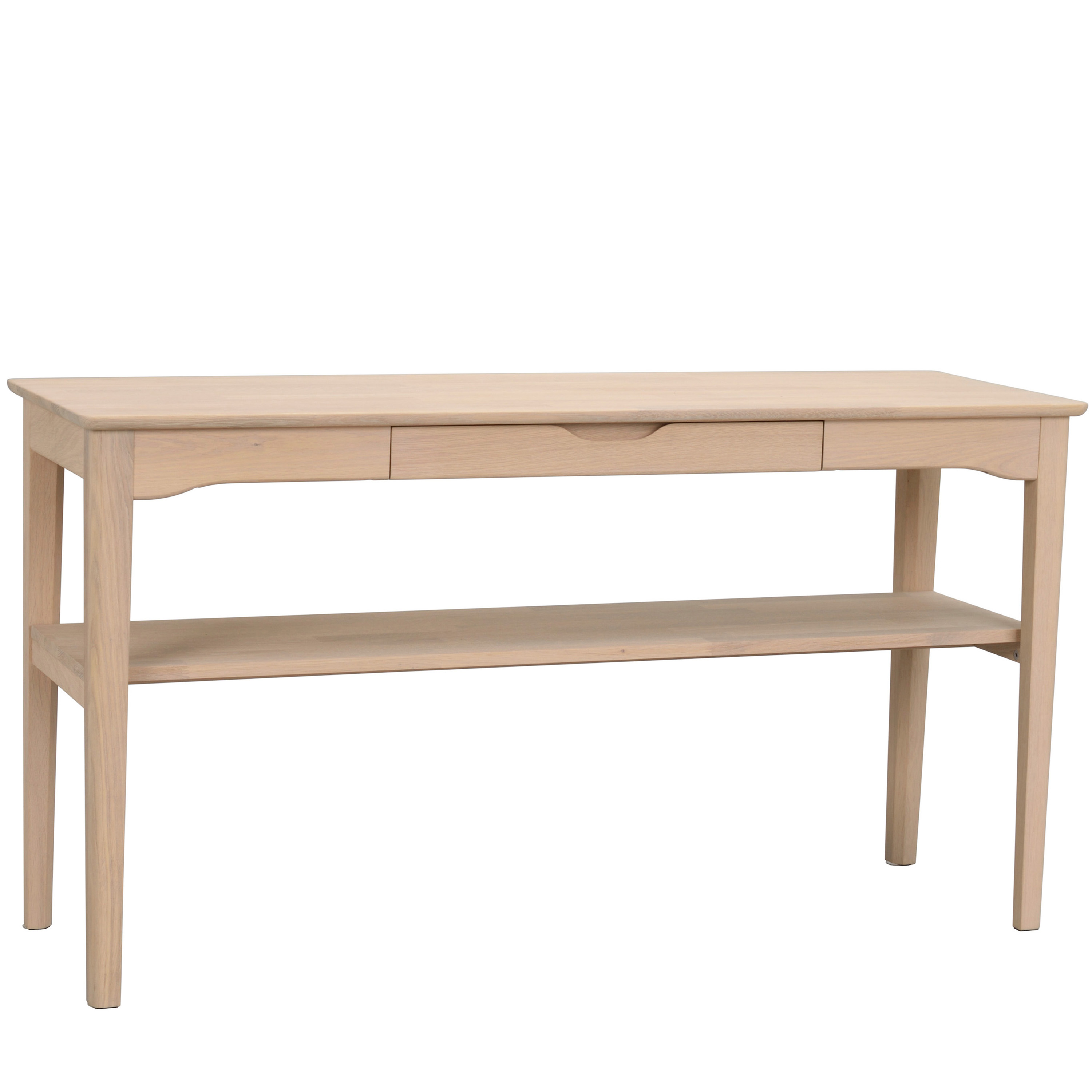 Markham Konsolentisch Weißpigmentiert 140cm