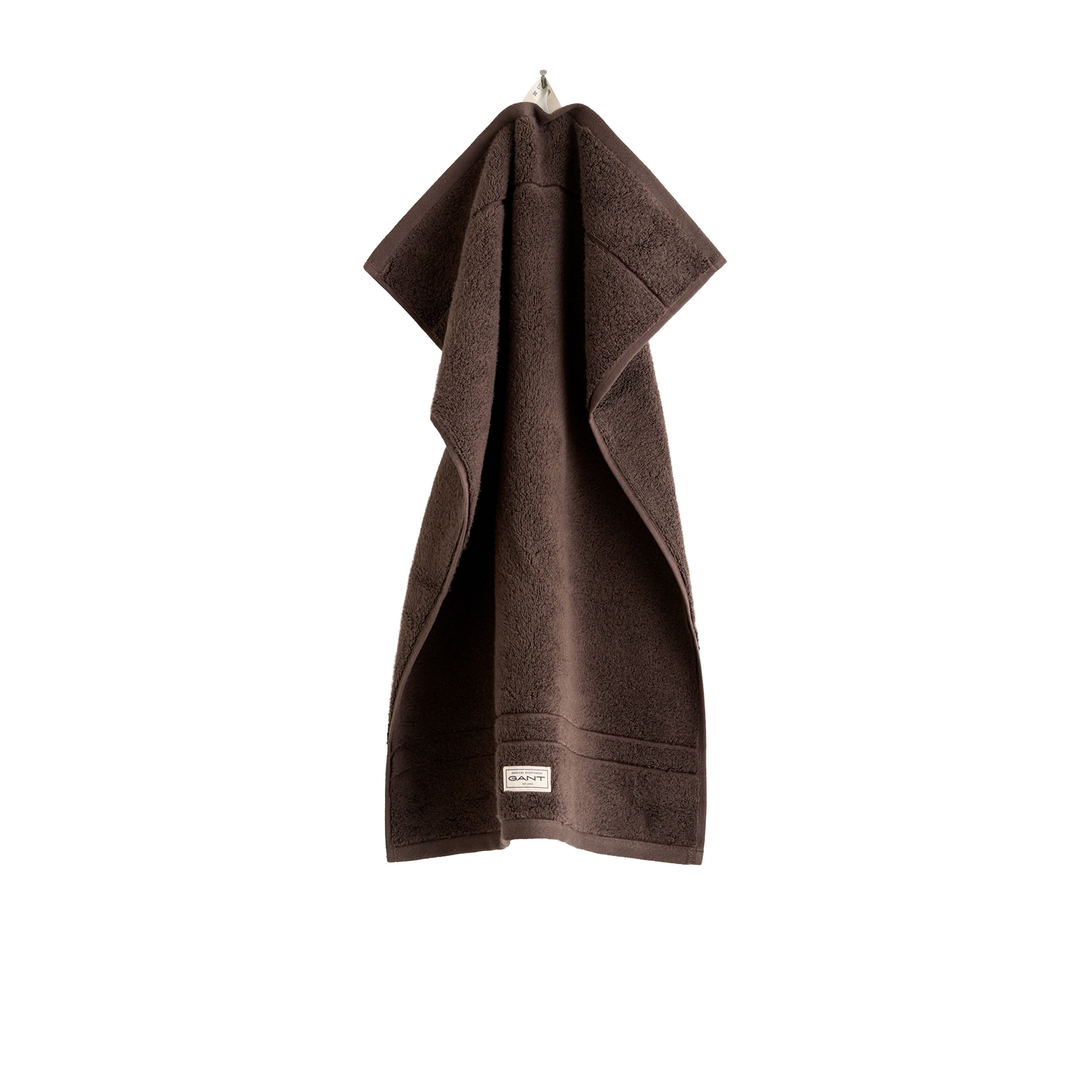 Organic Premium Terry Håndkle Deep Brown 30x50