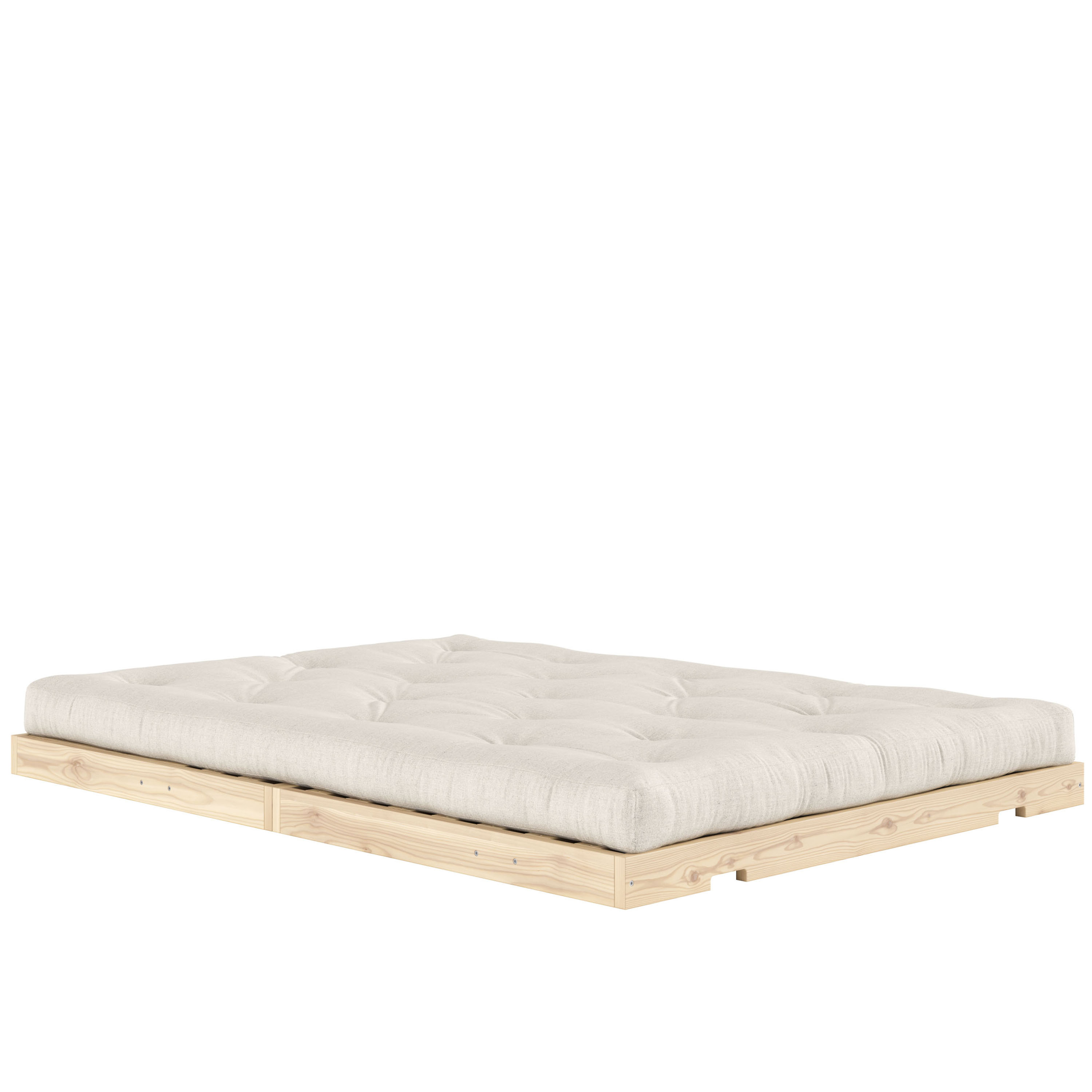 Karup Design Flip Vuodesohva Raw patjalla Linen 140x200