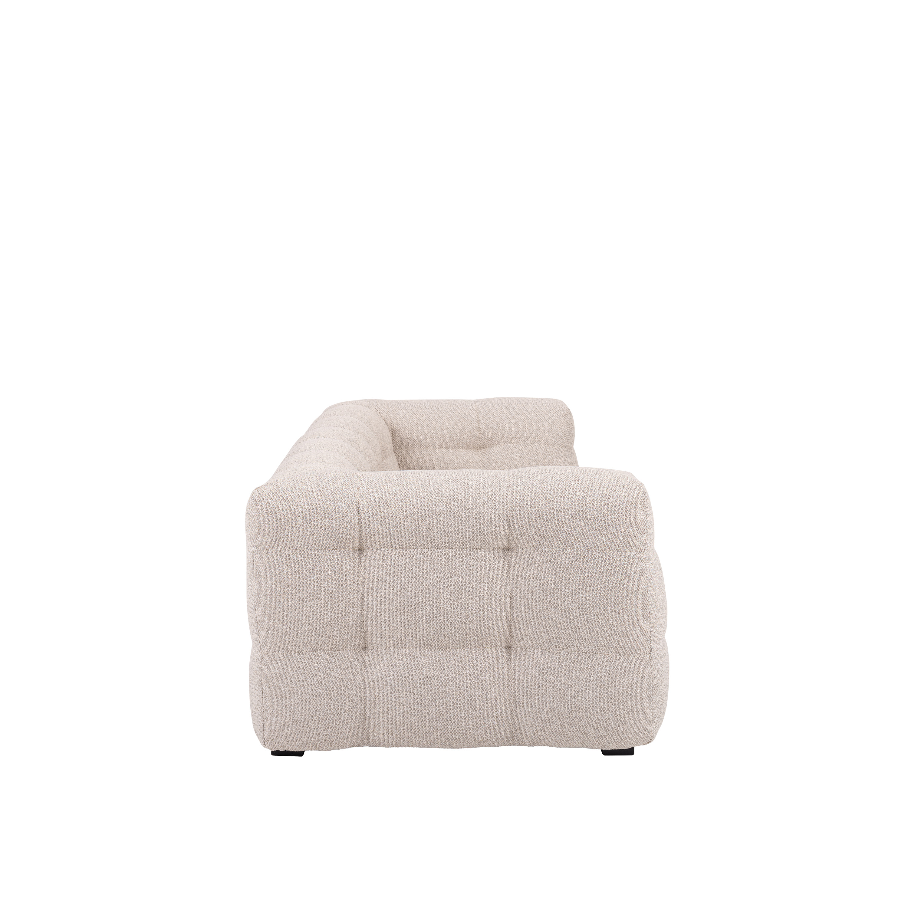 Sleepo Collection Billie 2-sits Soffa Beige Bouclé