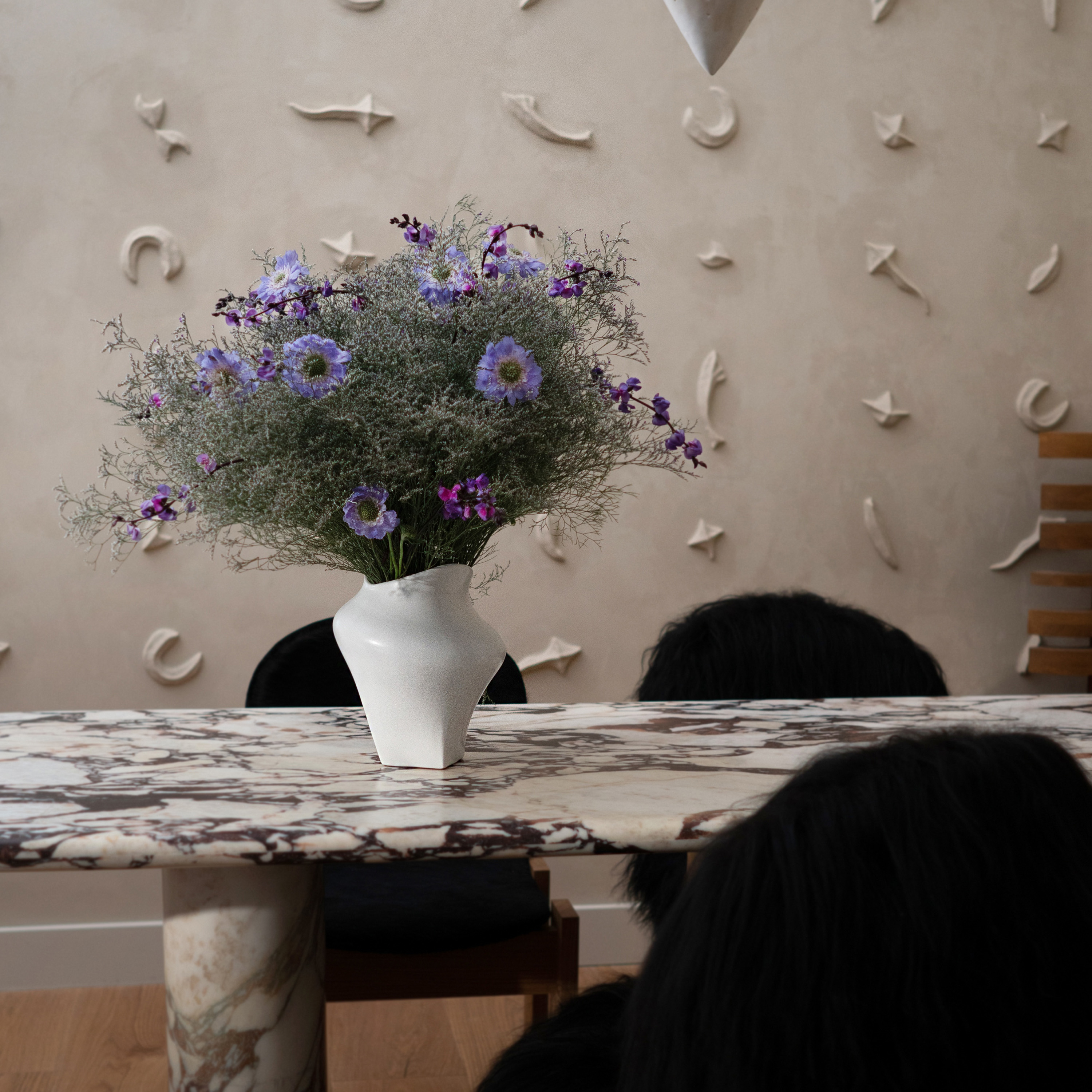 Hein Studio Nami Vase Hvit 25cm