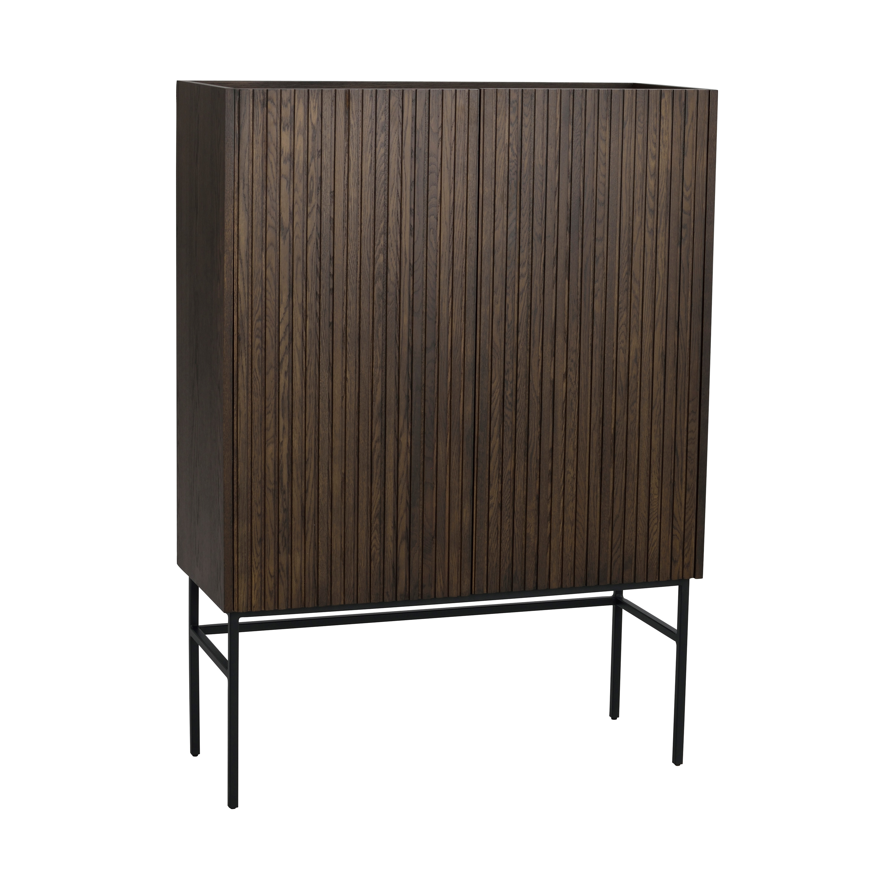 Halifax Skåp Brun/Svart 100cm