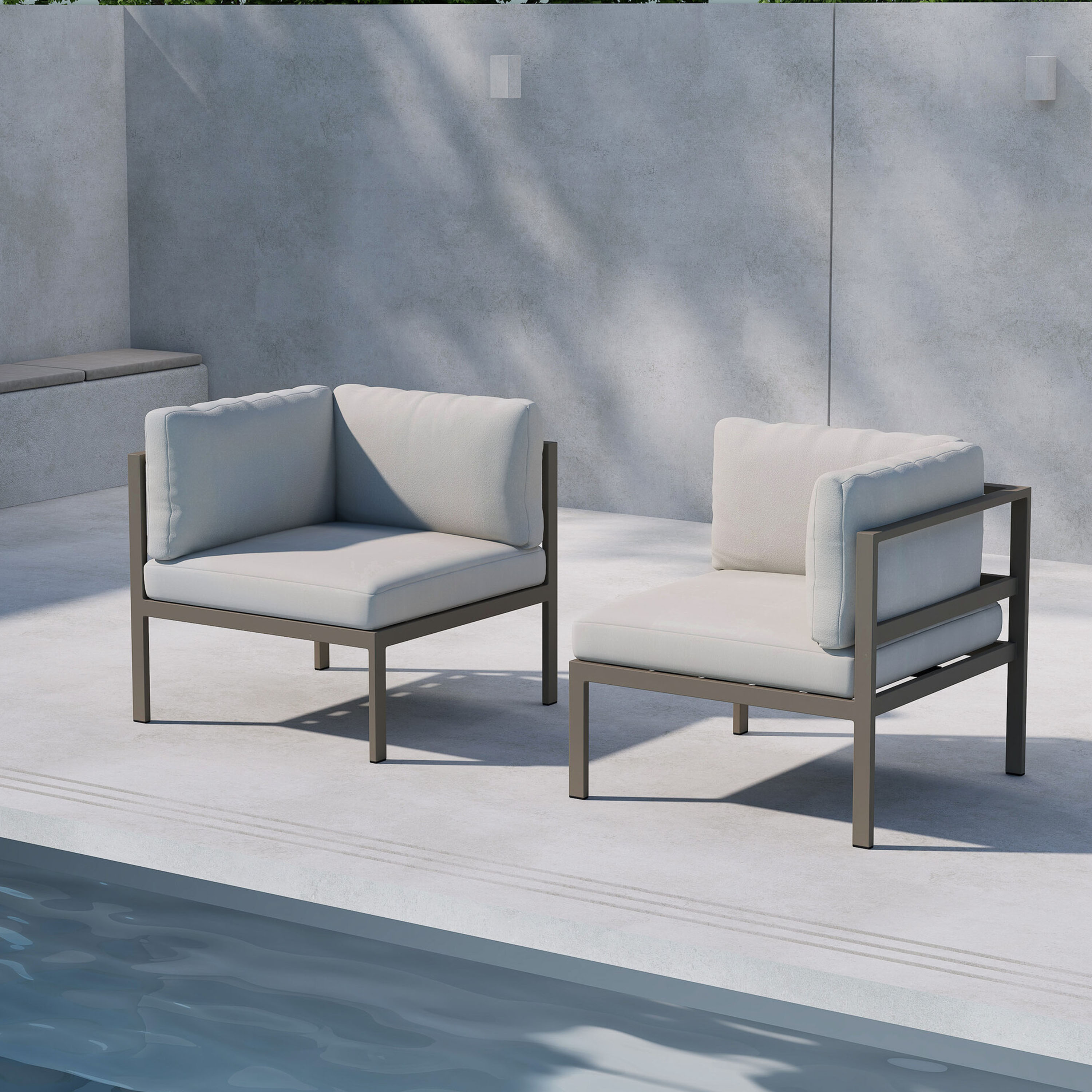 Venture Home Copacabana Hörnmodul Brown/Beige