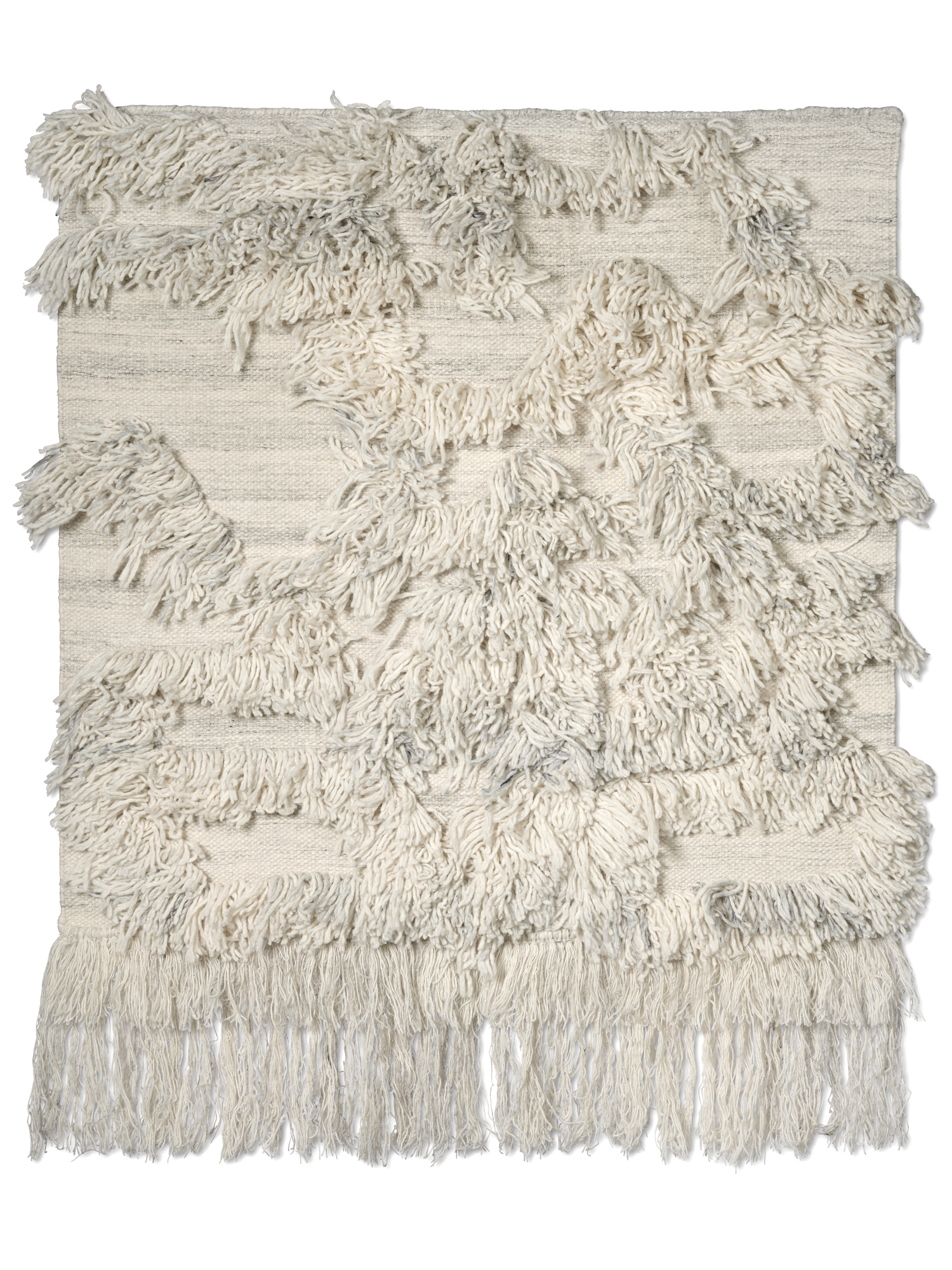 Classic Collection - Rio Väggbonad Ivory/Melange 100x100 - Vit