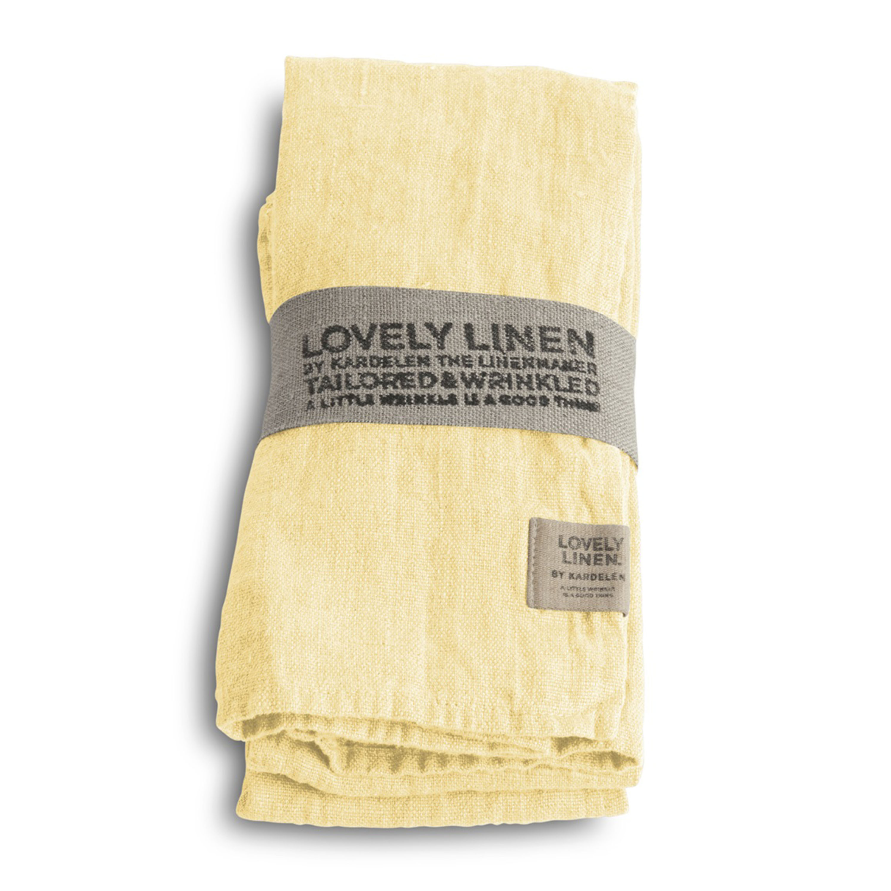 Lovely Servett Linne Lemon Sorbet 4-pack