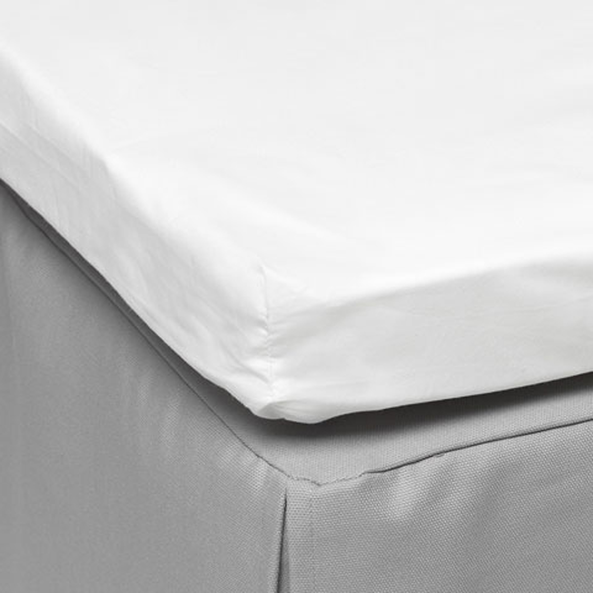 Mille Notti - Pousada Kuvertsytt Lakan EKO Percale Vit 120x200