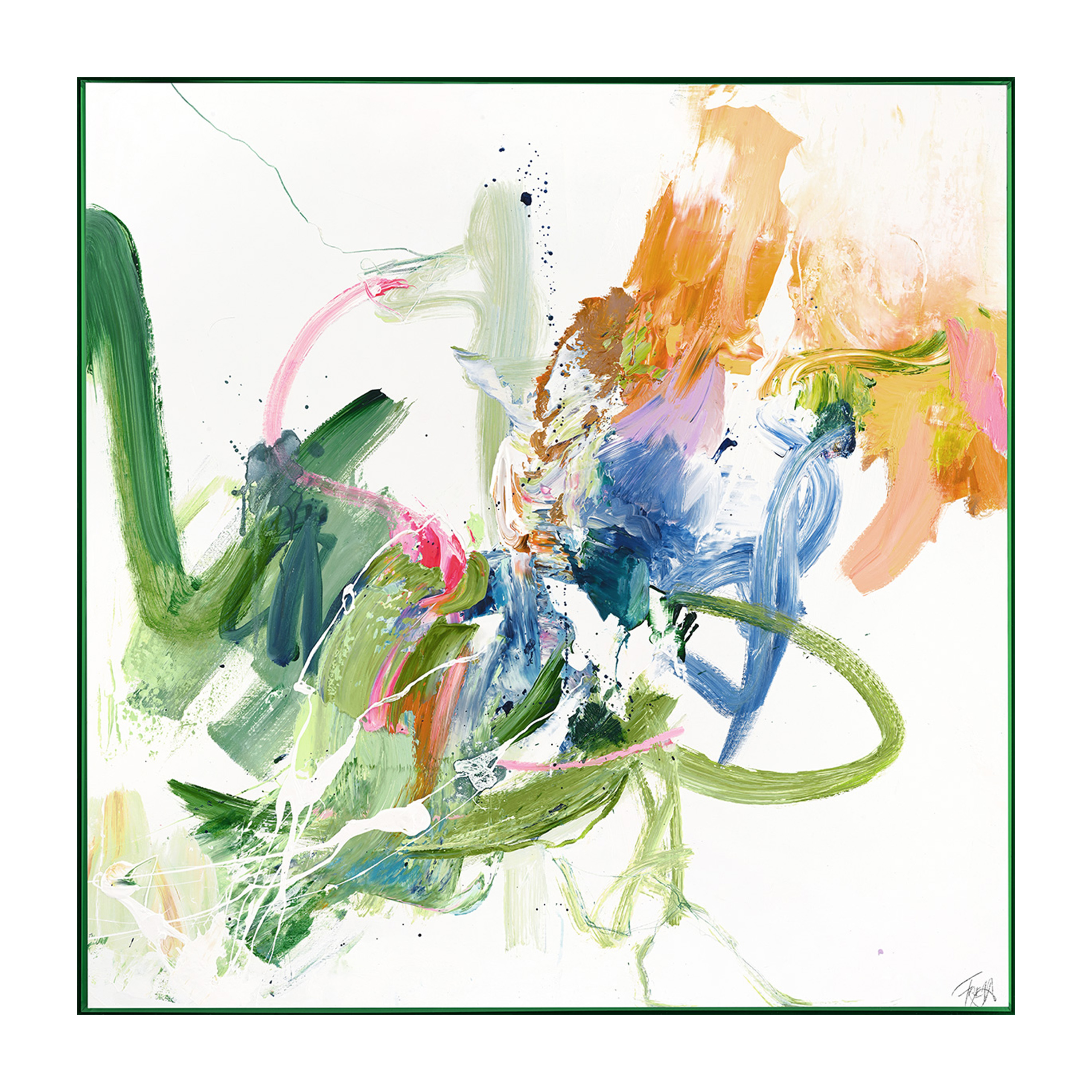 Confidential Tavla Green 100x100