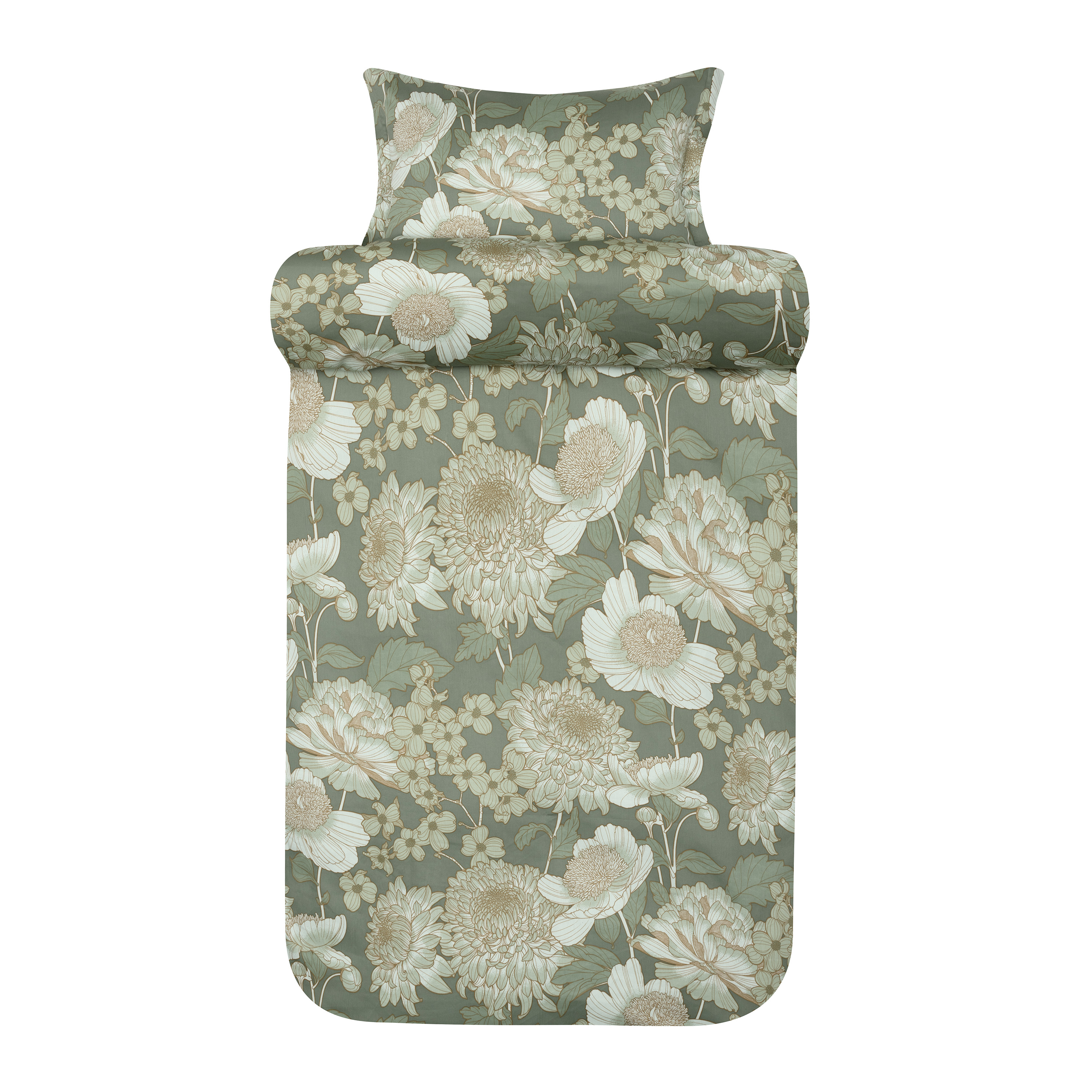 Isabell 3-del Påslakanset Grön