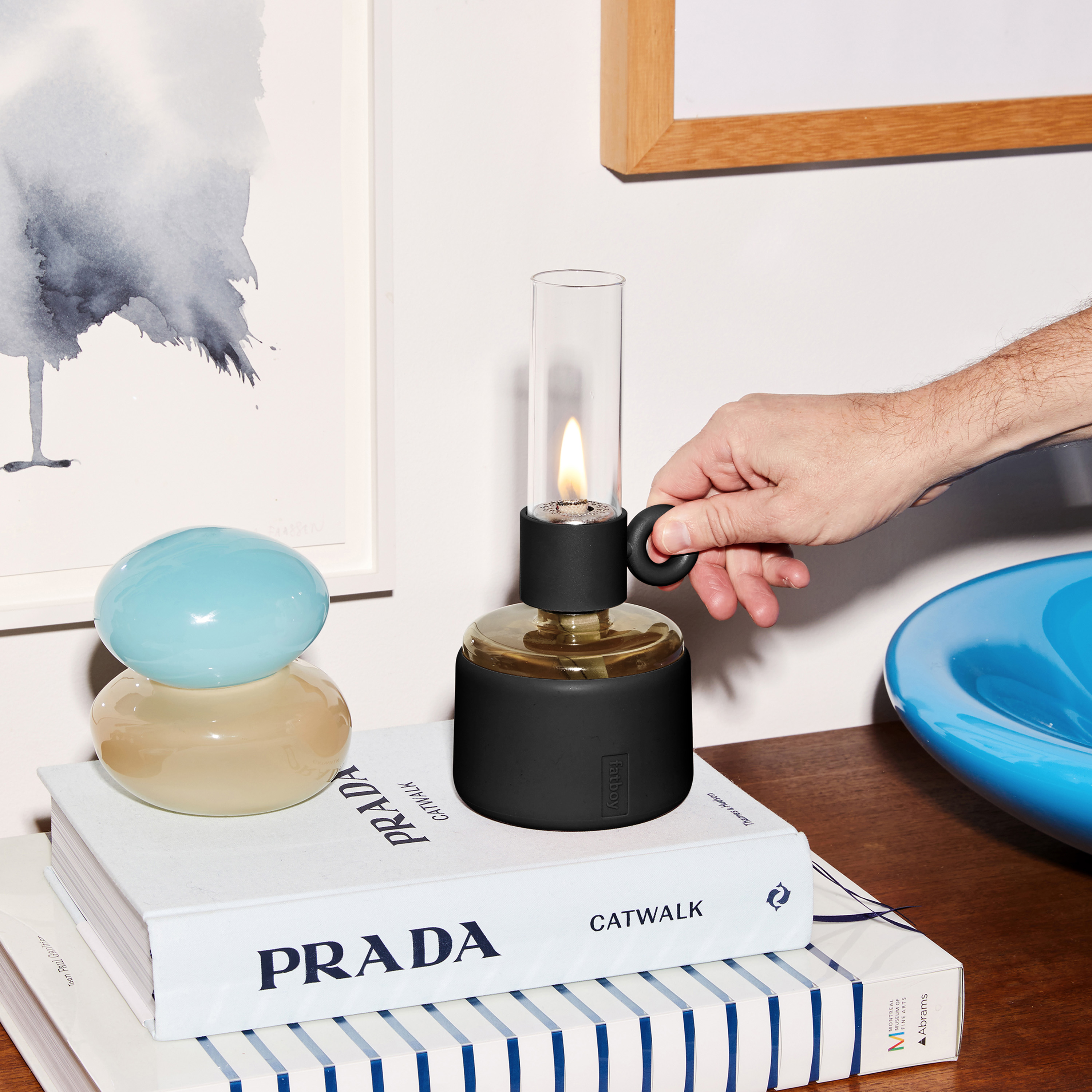 Fatboy Flamtastique Öljylamppu Black XS