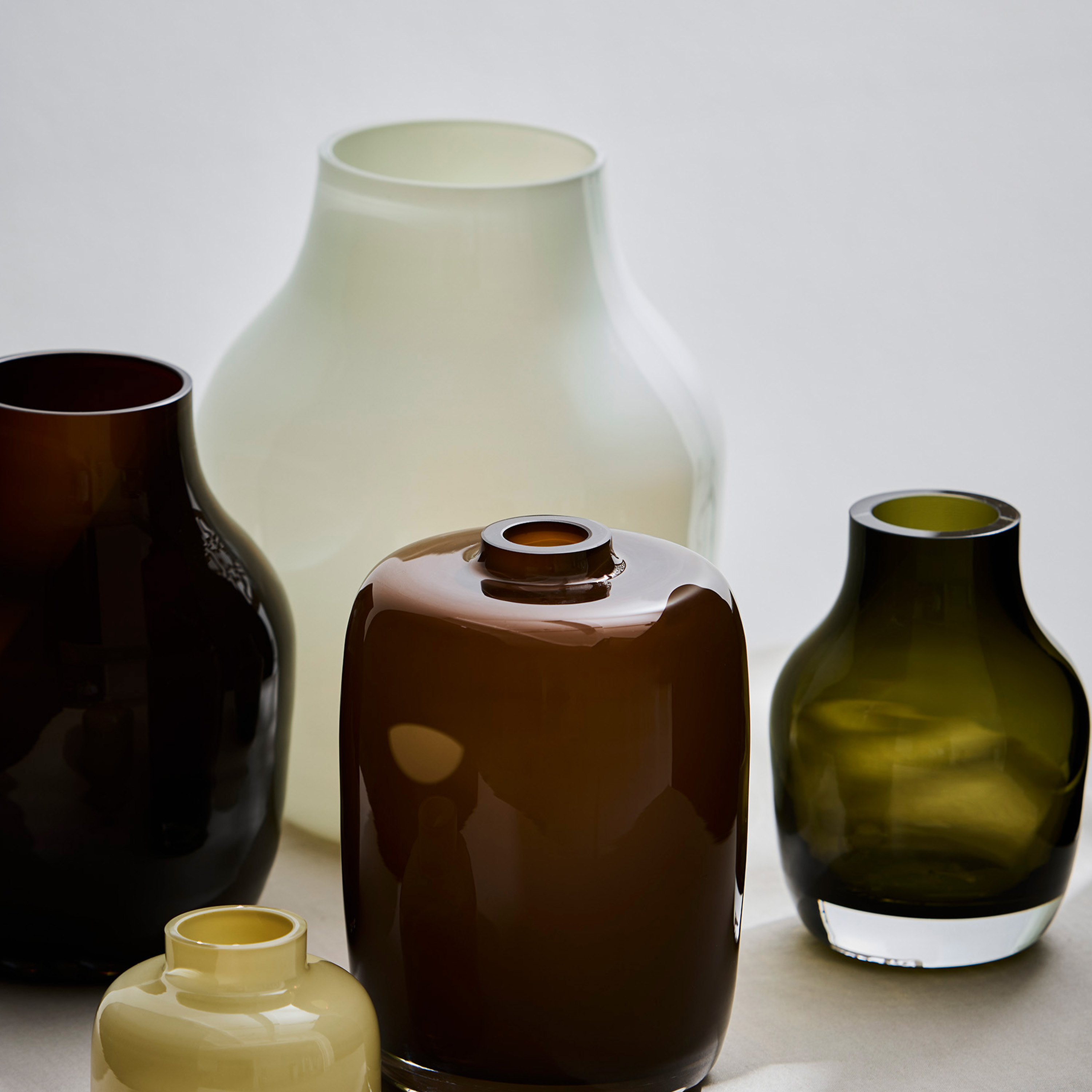 Tell me more Paloma Vase Rauchgrün Klein