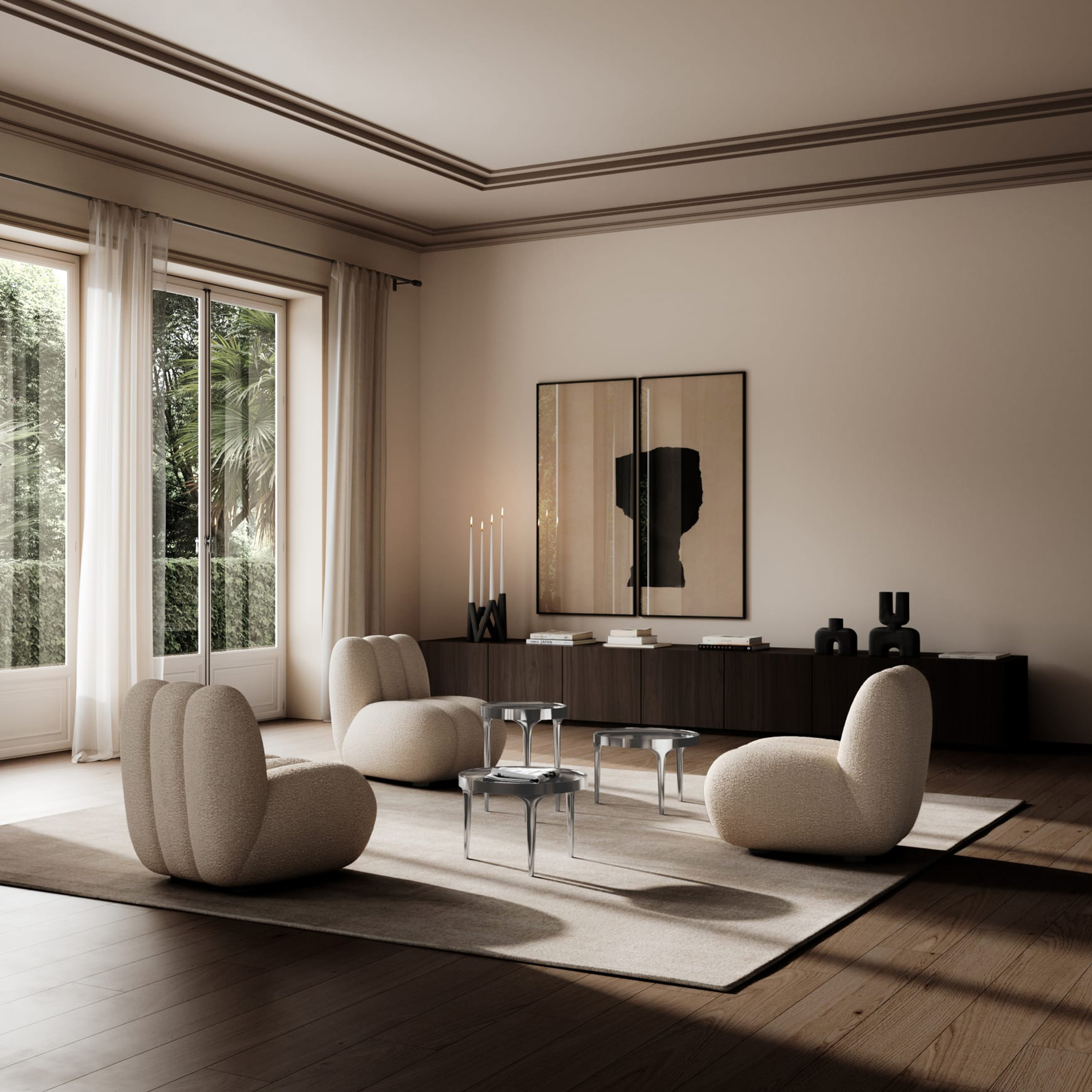 101 Copenhagen Toe Loungestuhl Rauchiger Sand