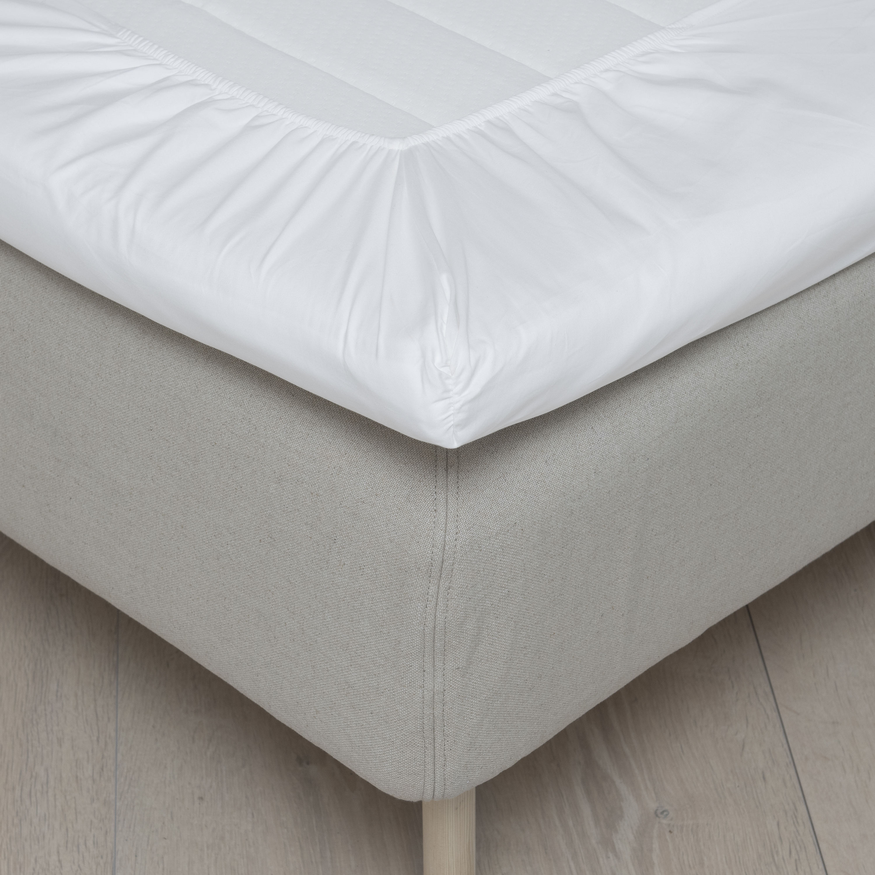 Høie Kuvertsytt Underlakan Satin Vit 160x200