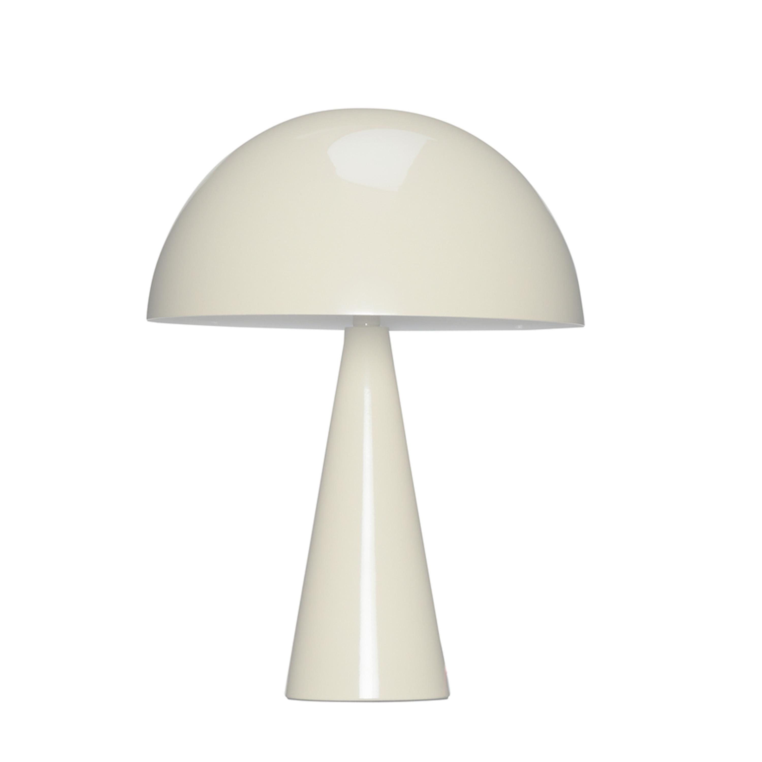Hübsch - Mush Pöytävalaisin Mini Sand 33cm Beige - Metall - Pöytävalaisimet