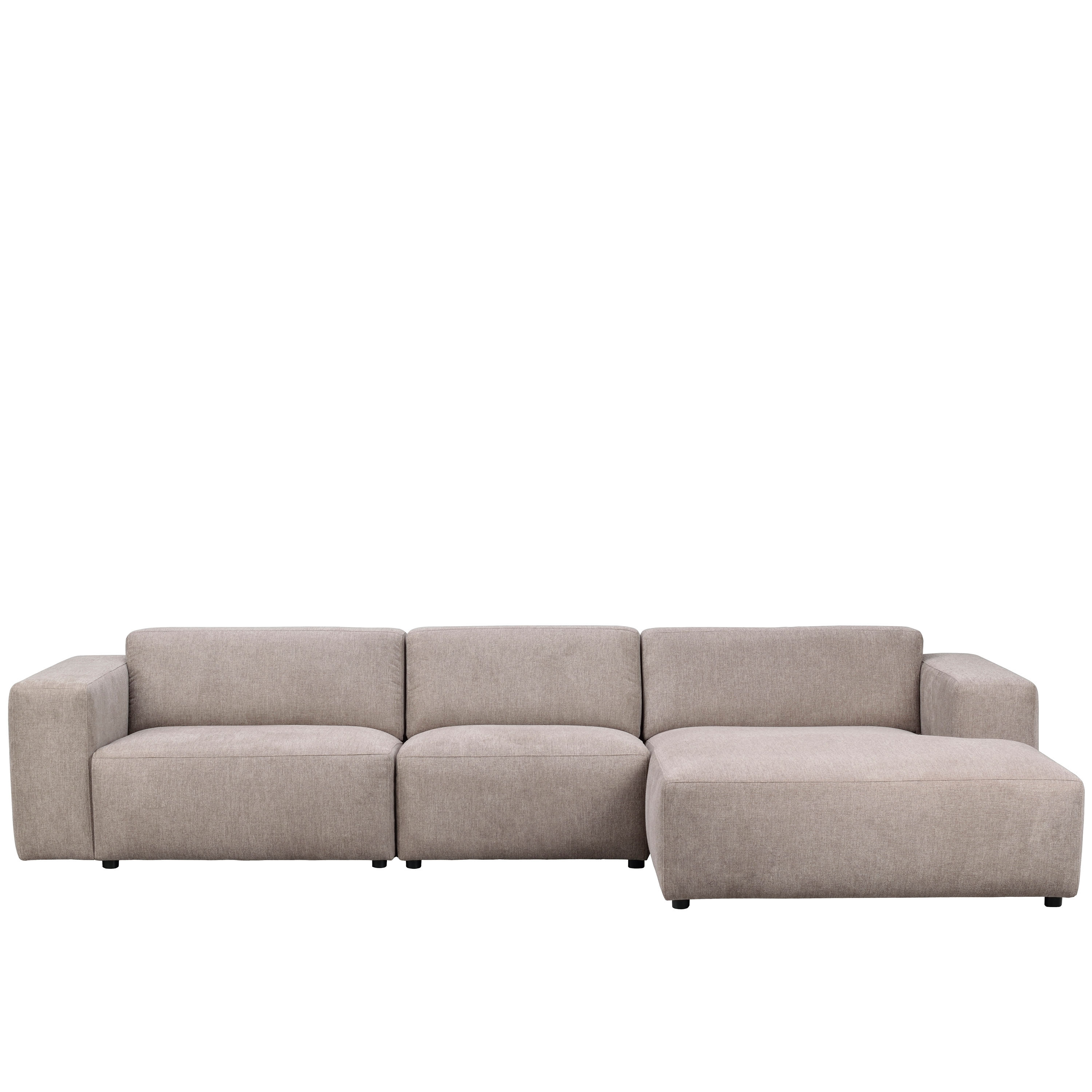 Willard 4-sits Soffa Schäslong Höger Beige