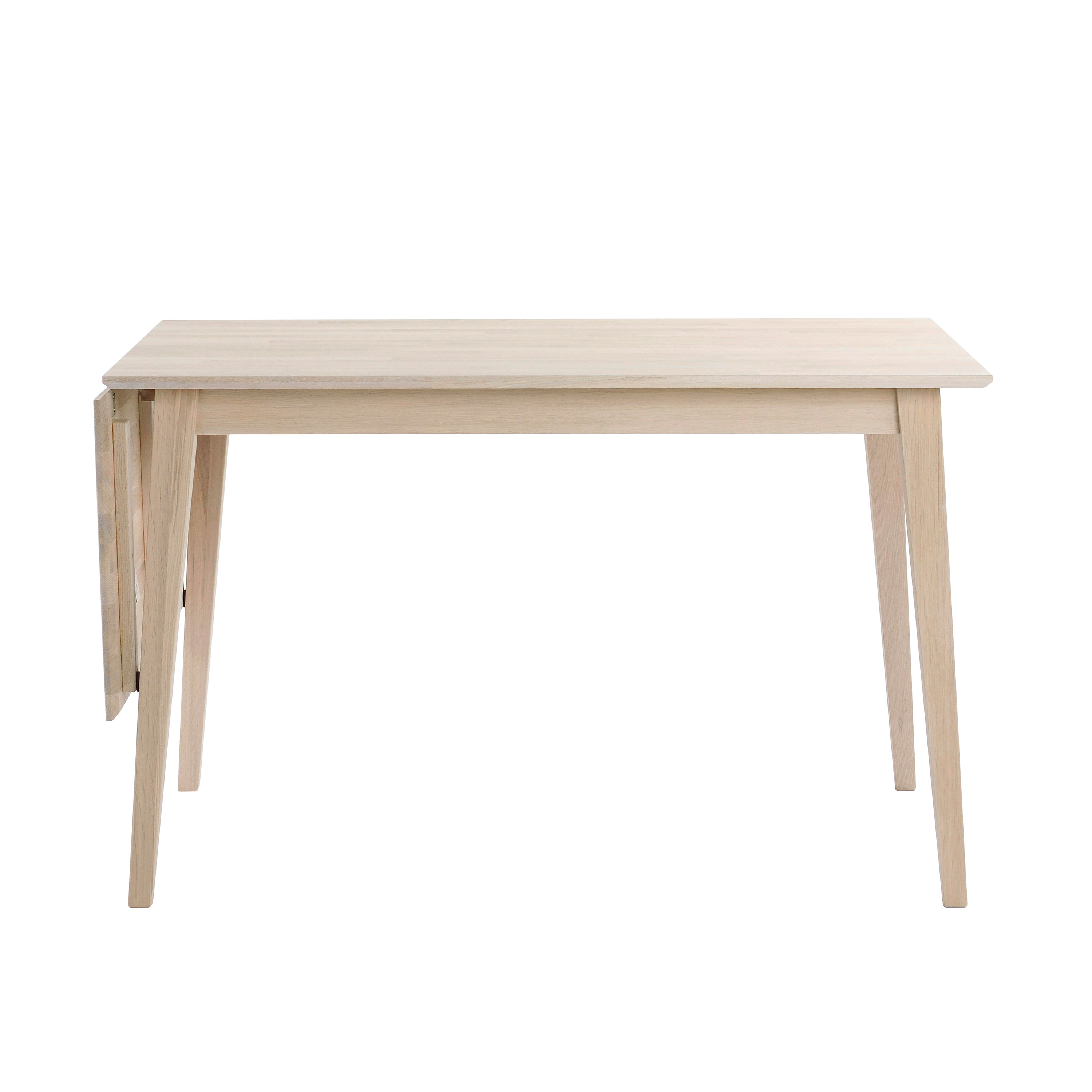 Rowico Home Filippa Klappbarer Tisch, weiß pigmentiert, 120 cm