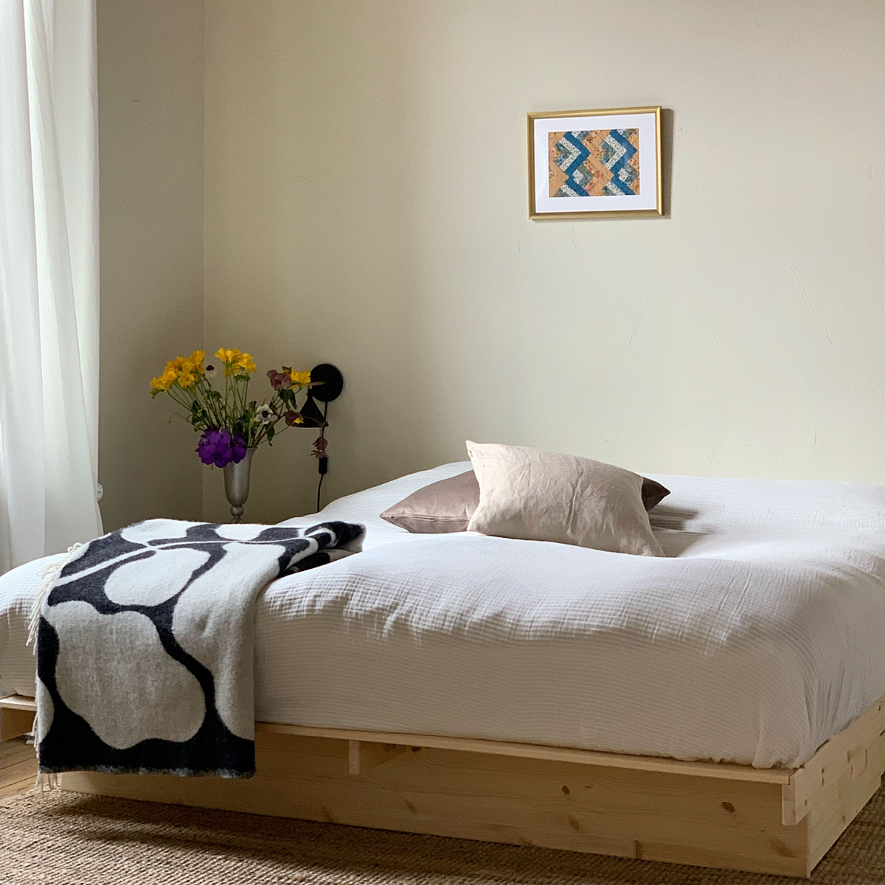 Karup Design Kanso Bed frame incl. 2 Drawers Raw 160cm