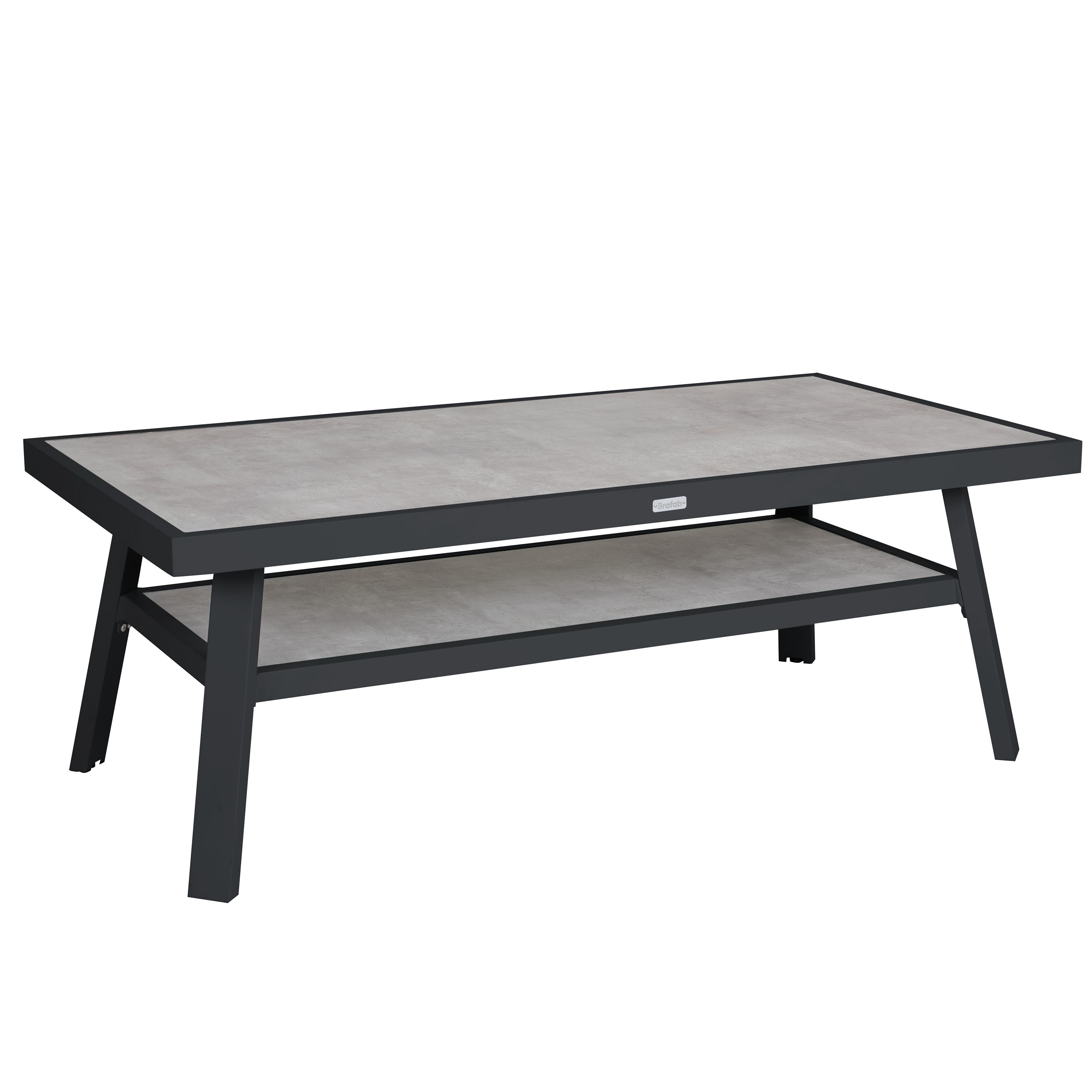 Samvaro Soffbord Antracit/grå 140x70