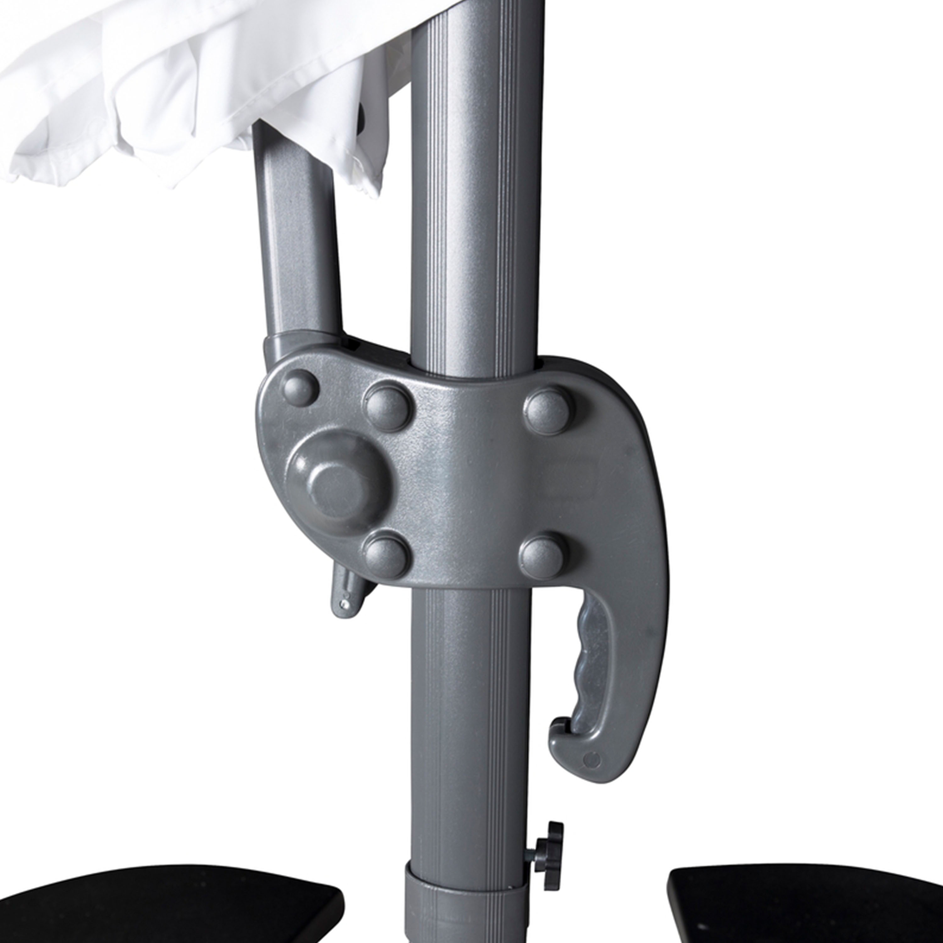 Venture Home Leeds Hängparasoll Vit 300cm