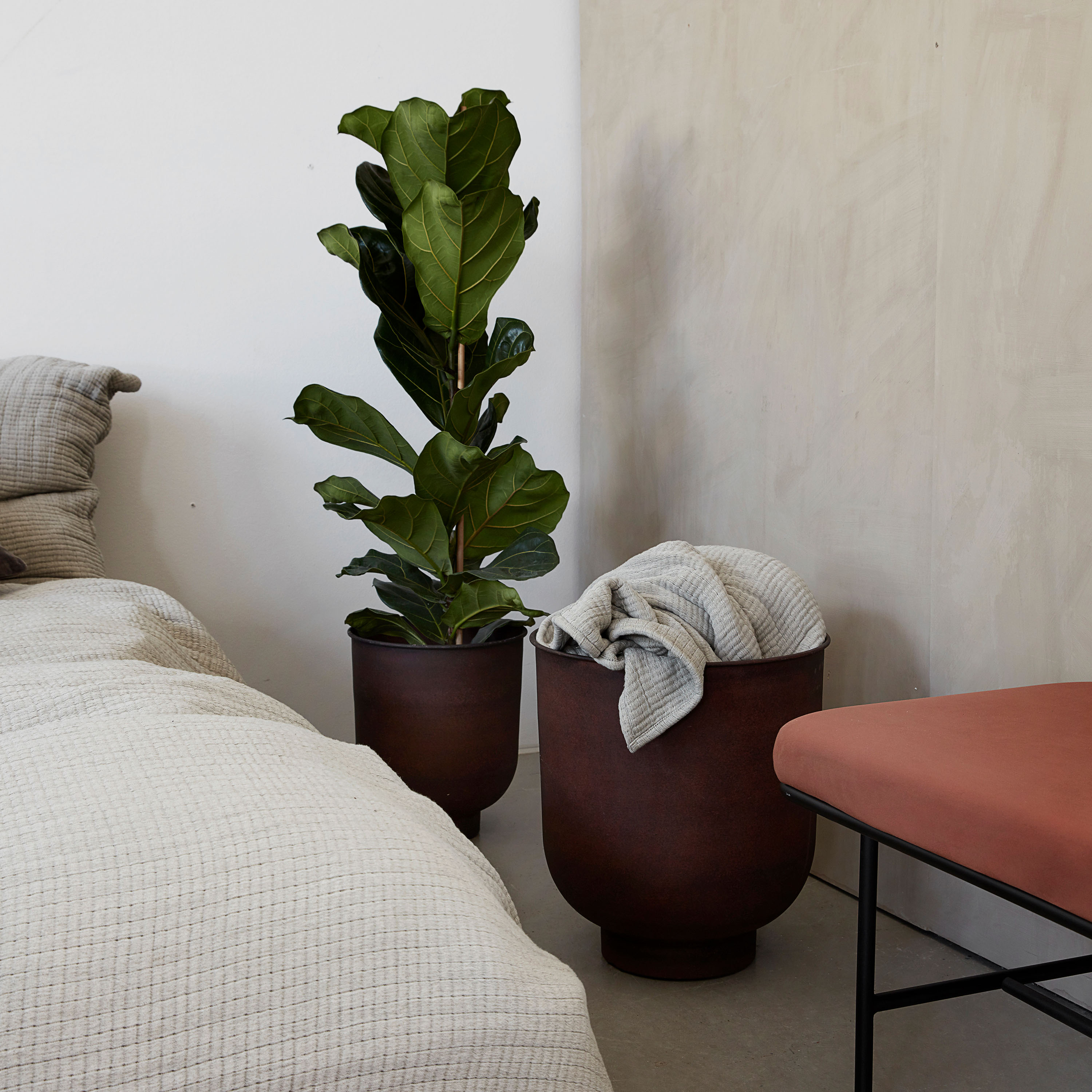 House Doctor Vig Kruka Bränd Henna 2-pack