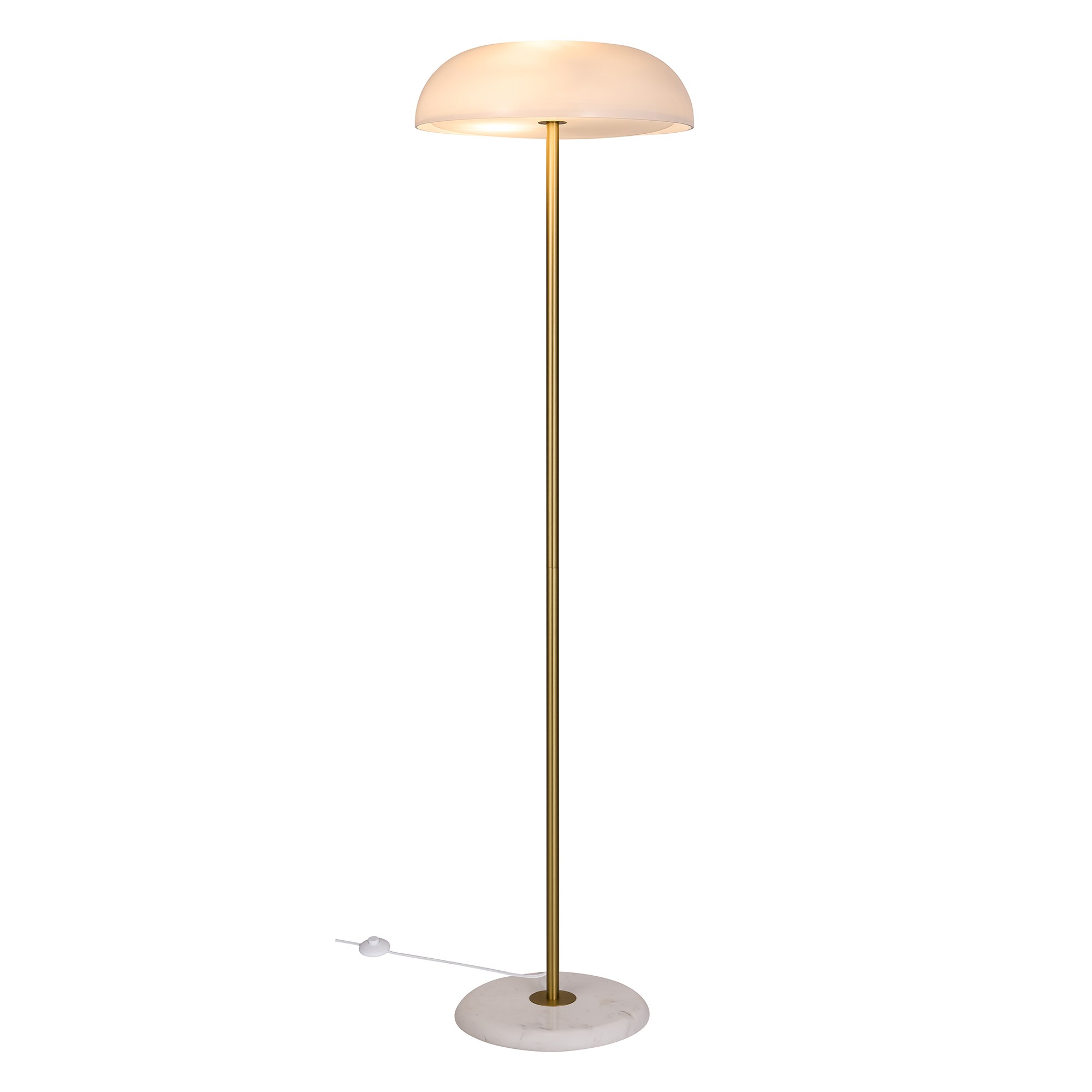 Design For The People - Glossy Stehlampe Weiß 143cm - Bodenlampen