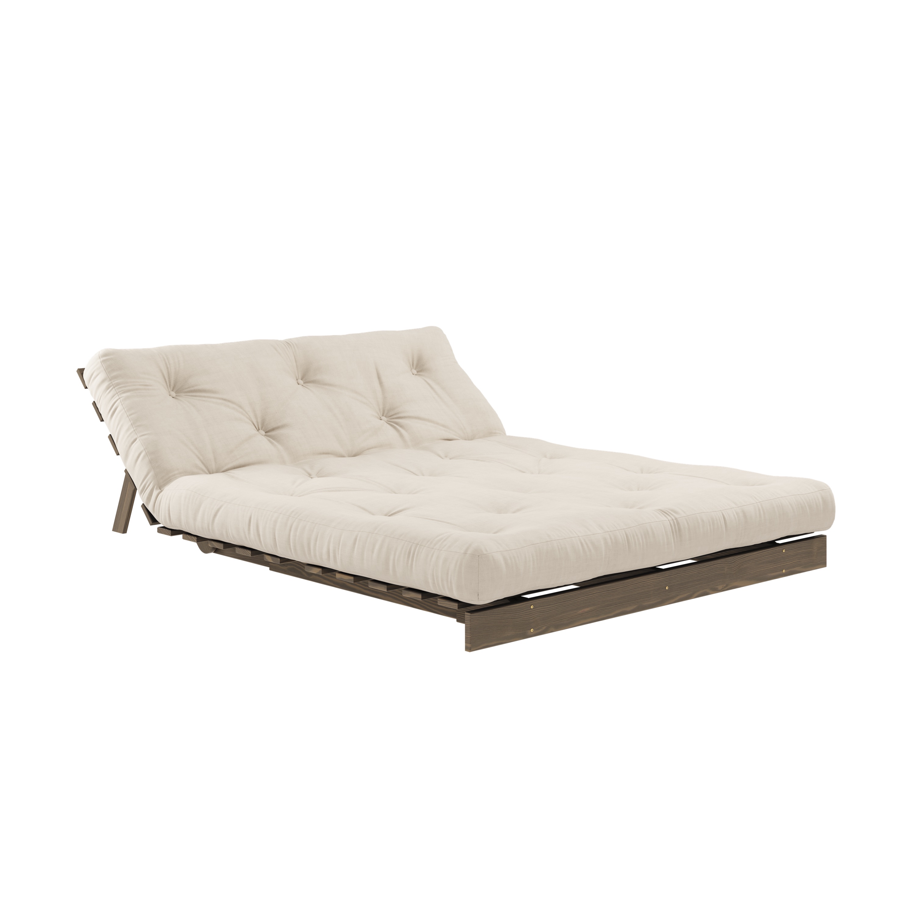 Karup Design Roots Vuodesohva Ruskea/Beige 140cm