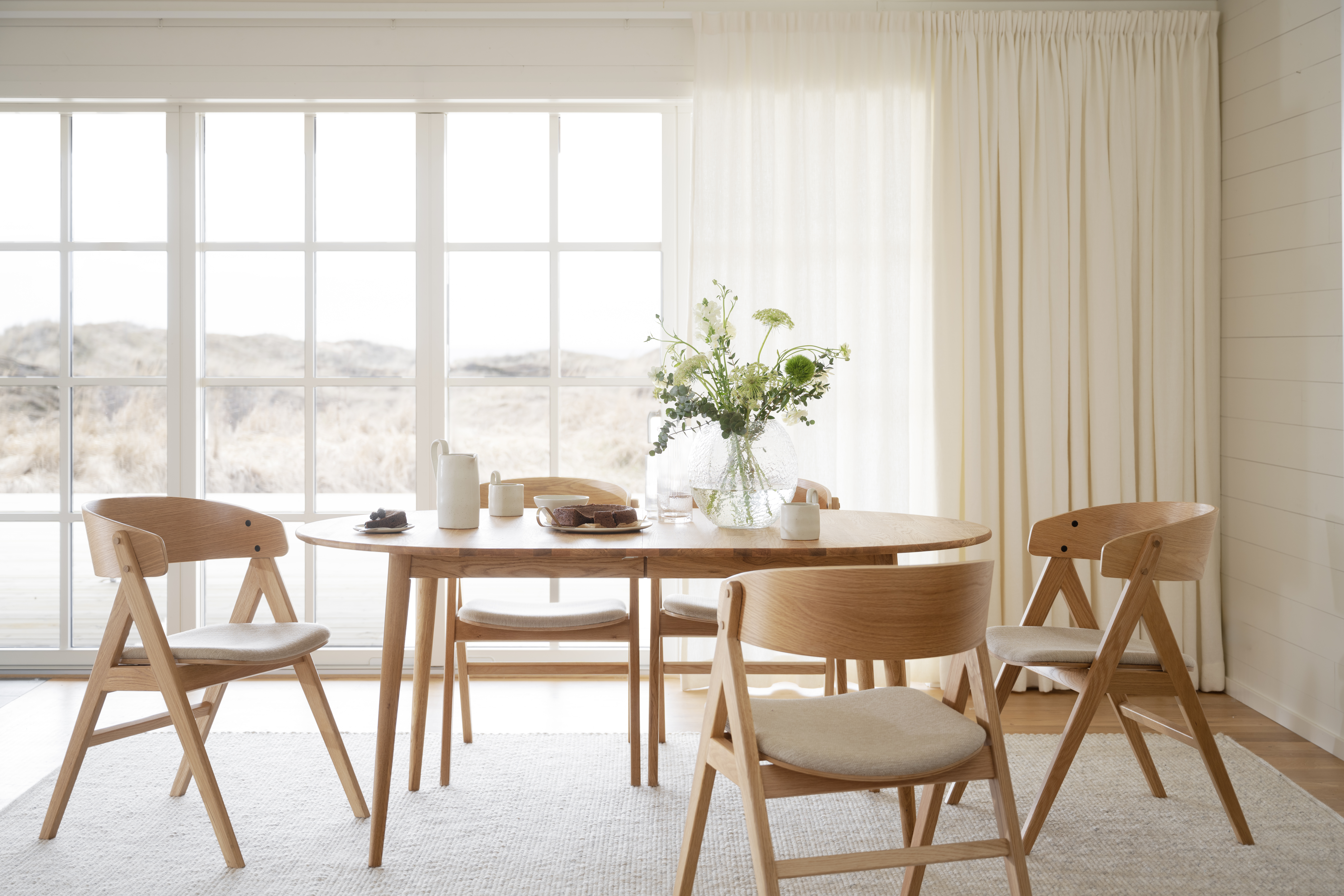 Rowico Home Tyler Esstisch Oval Eiche 170/210cm