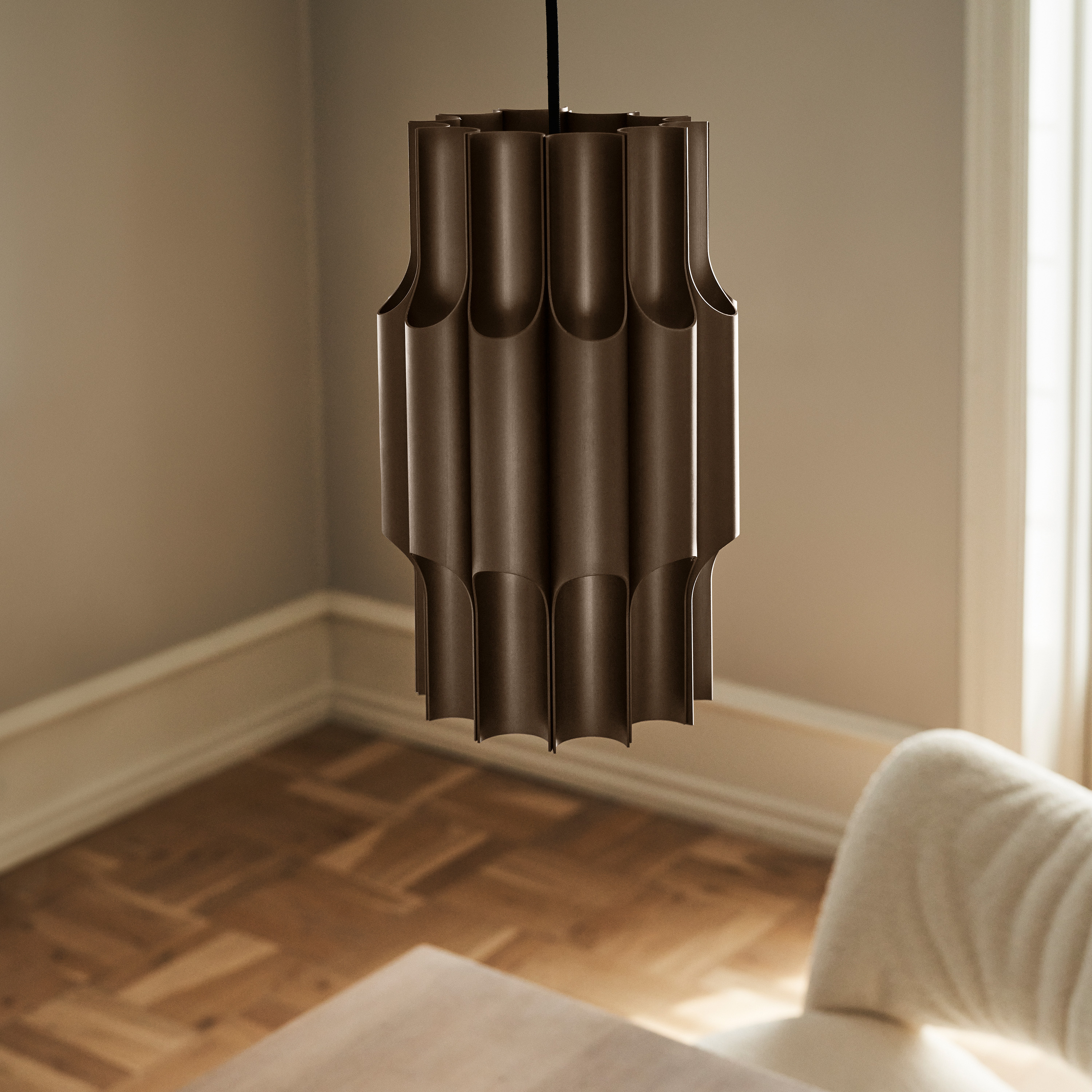 LYFA Pan Taklampe Bronse 19cm