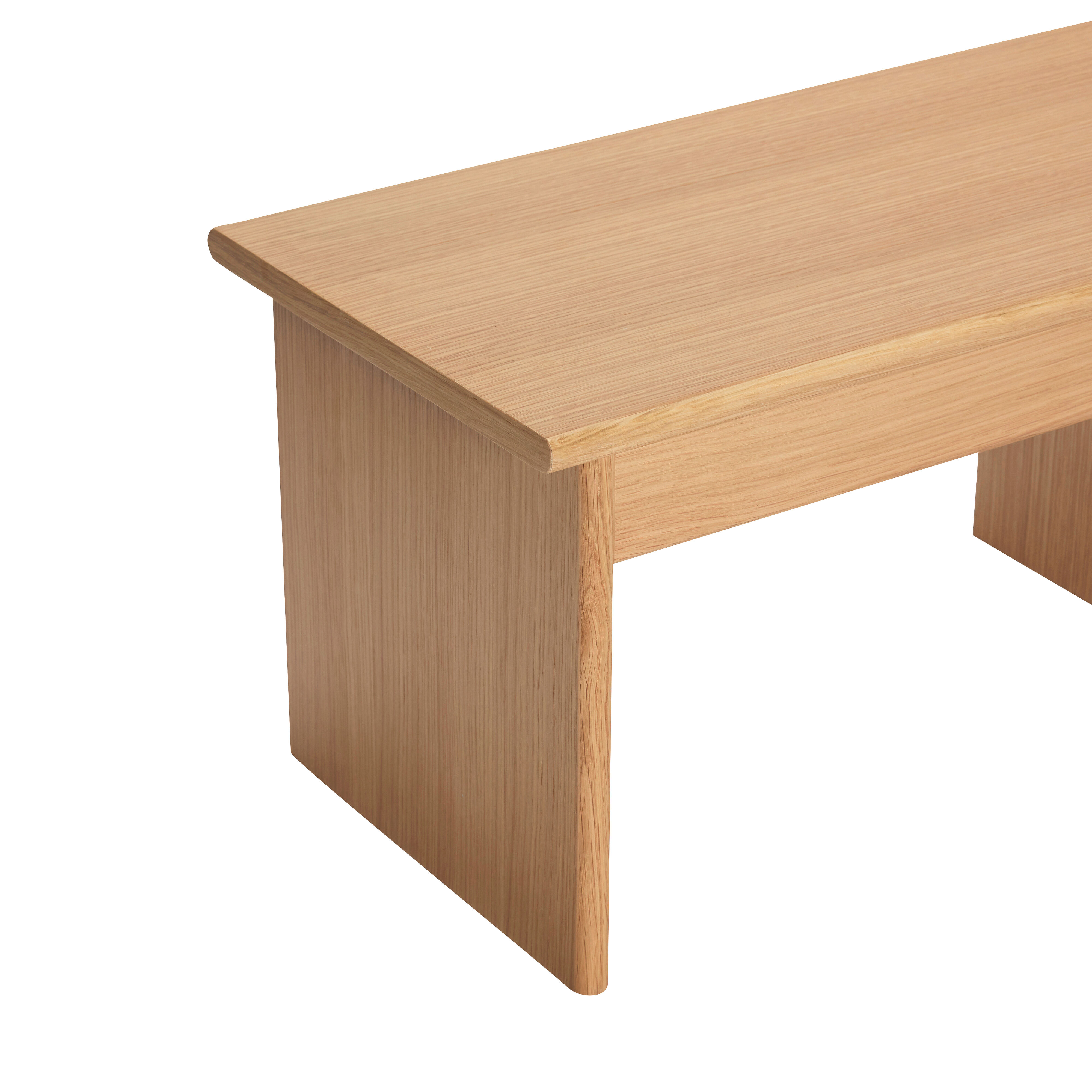 Hübsch Doppio Sidobord Natural 99x30