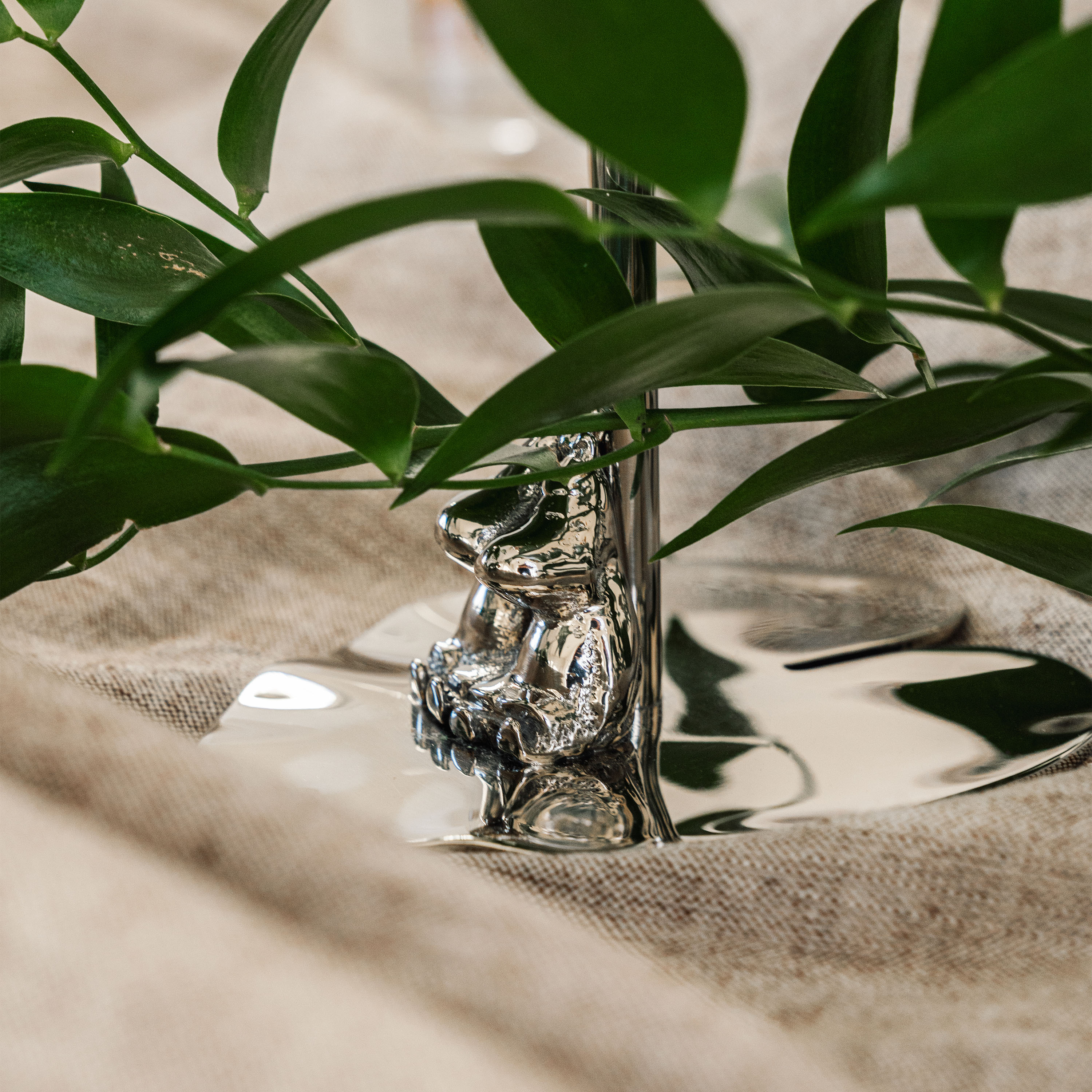 Hilke Collection Hilke X Mumins Kleine My Windlicht Silber