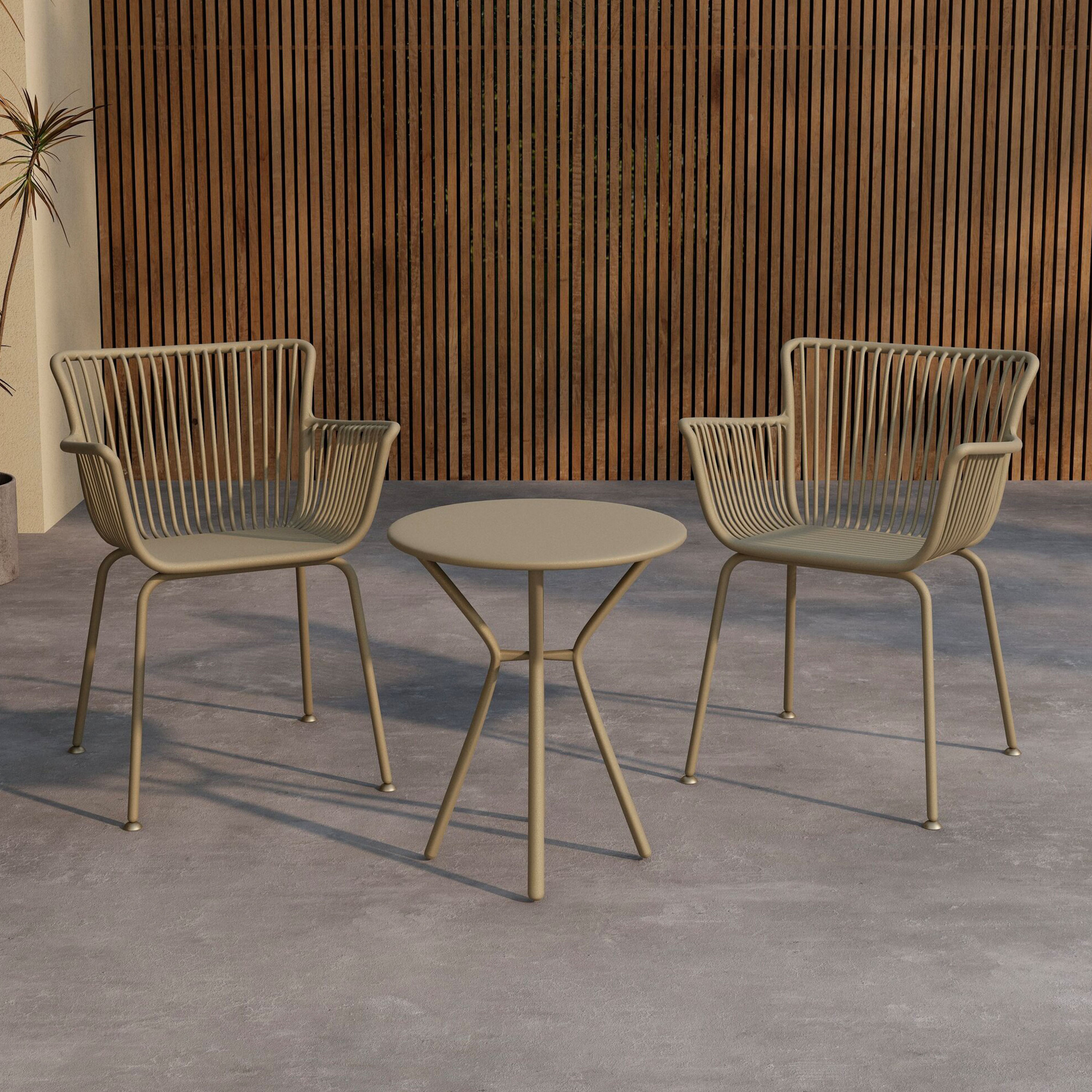 Venture Home Sifnos Caféset Beige