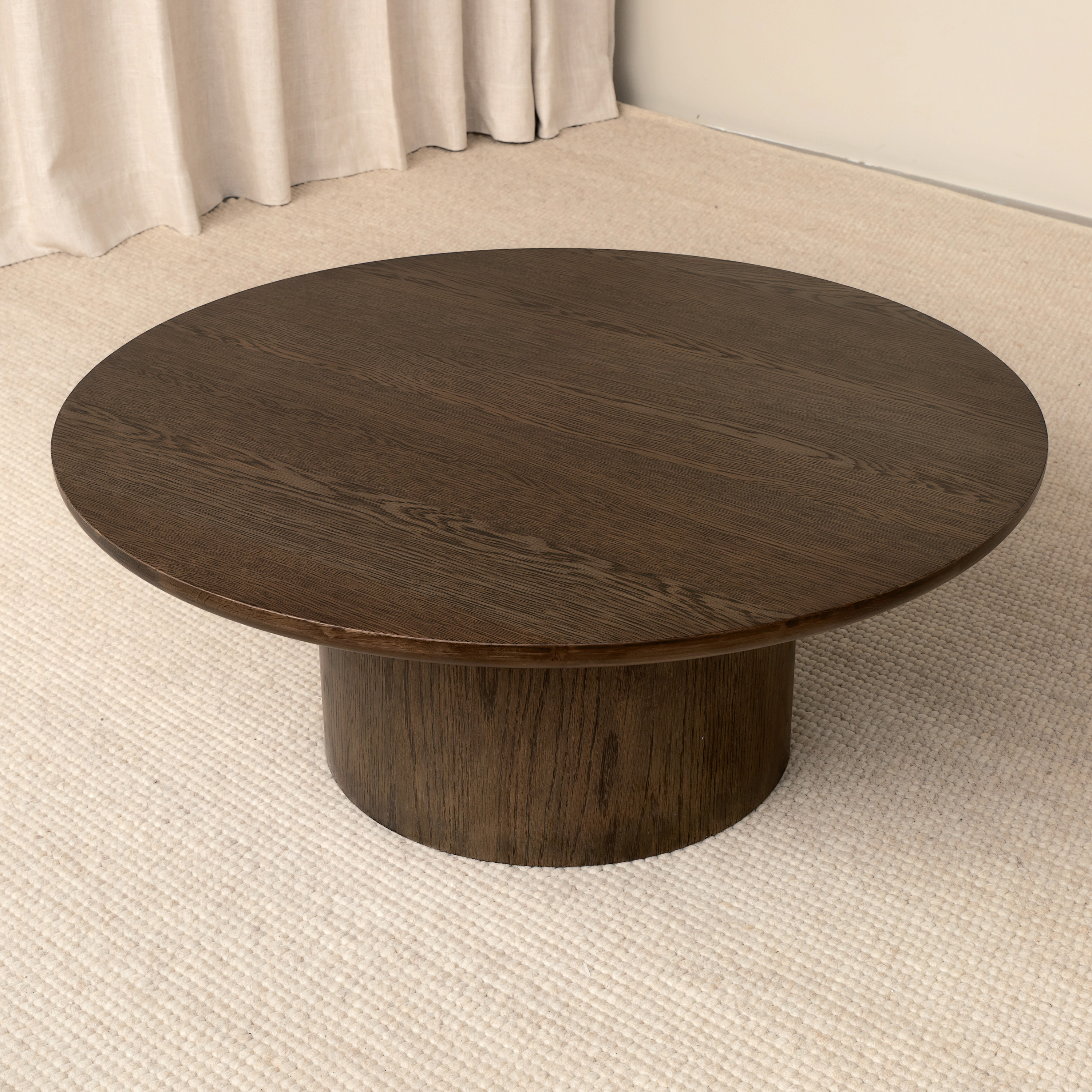 Sleepo Collection - Gia Couchtisch Braun gebeizte Eiche 90 cm