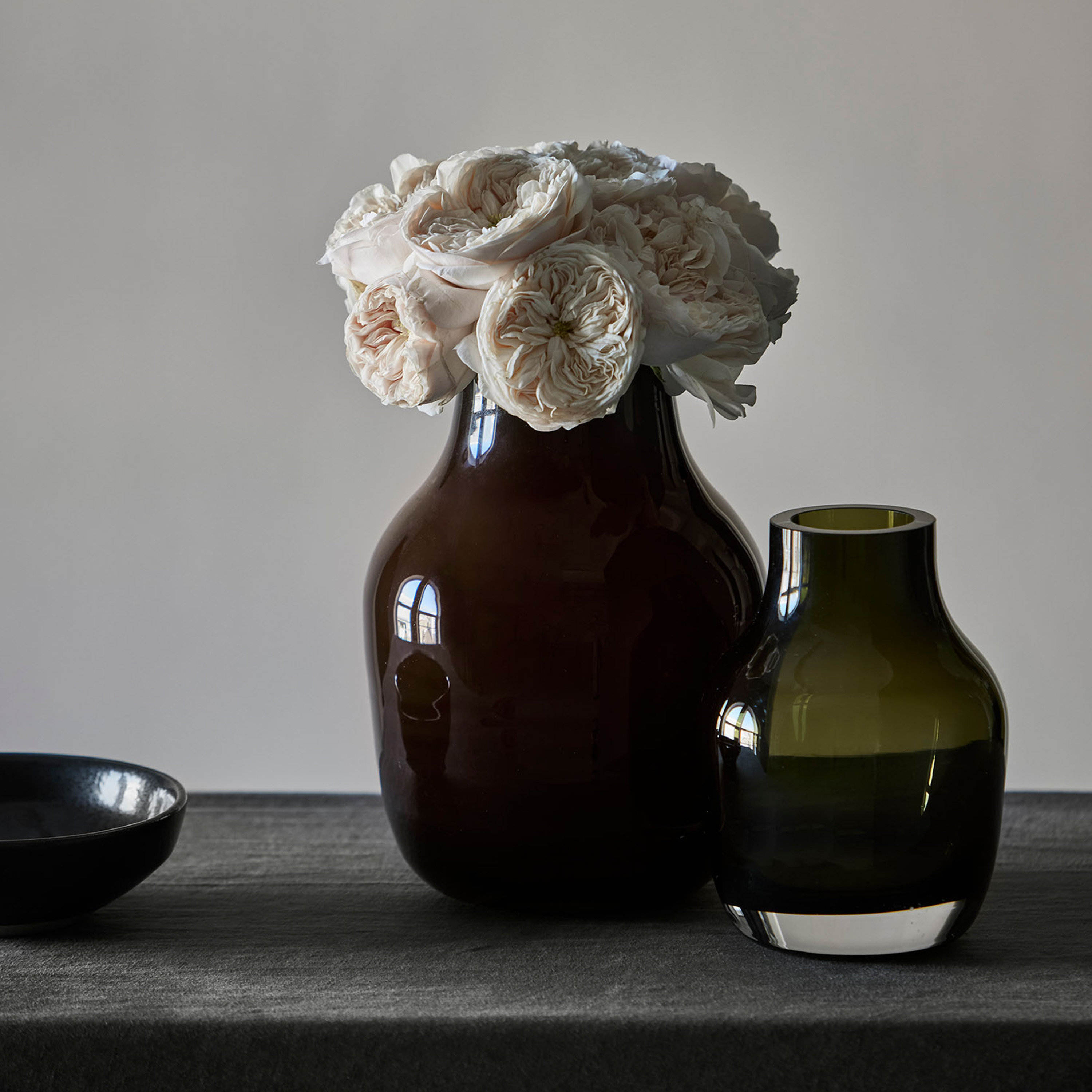 Tell me more Paloma Vase Rauchgrün Klein