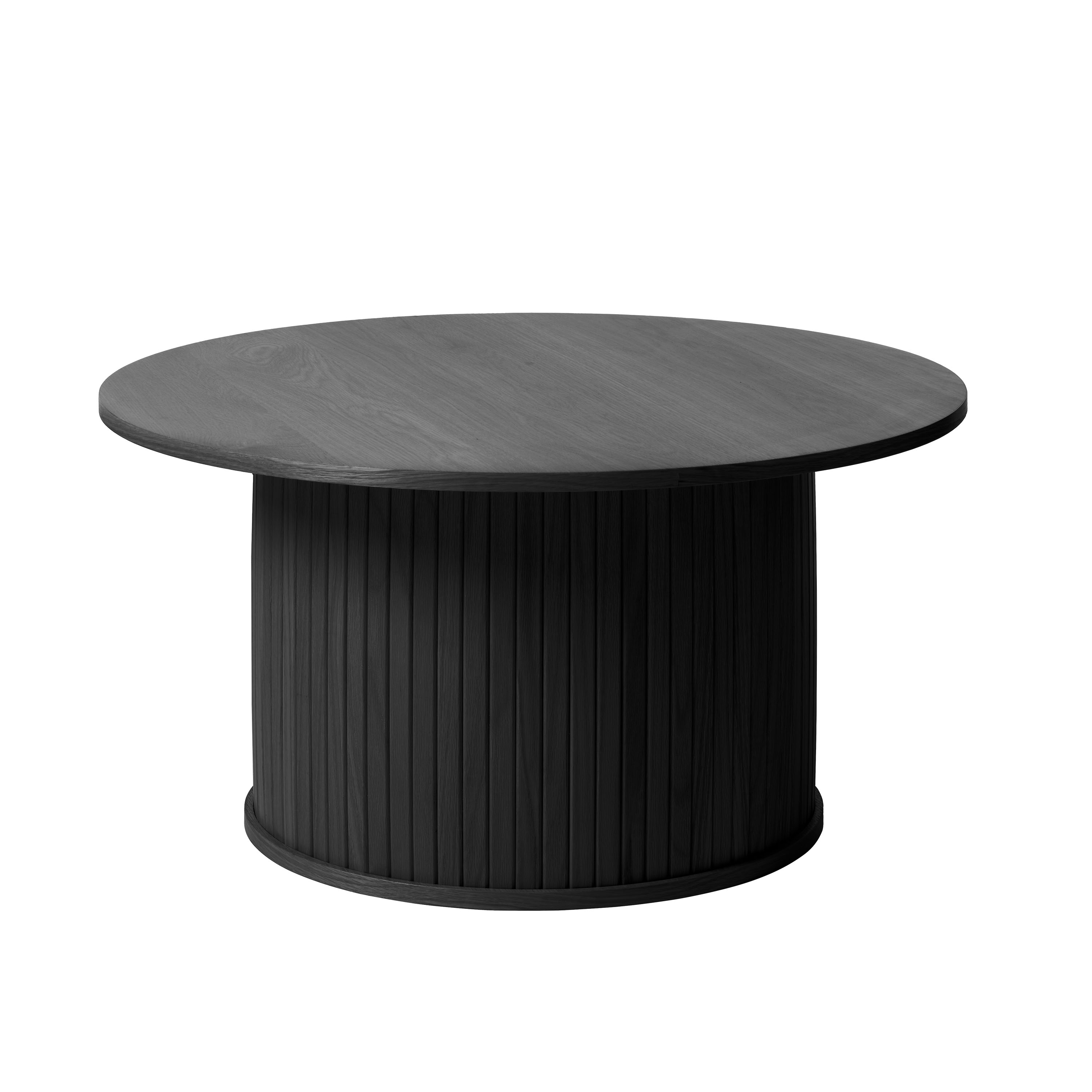 Dara Sohvapöytä Tammi Black Ø90