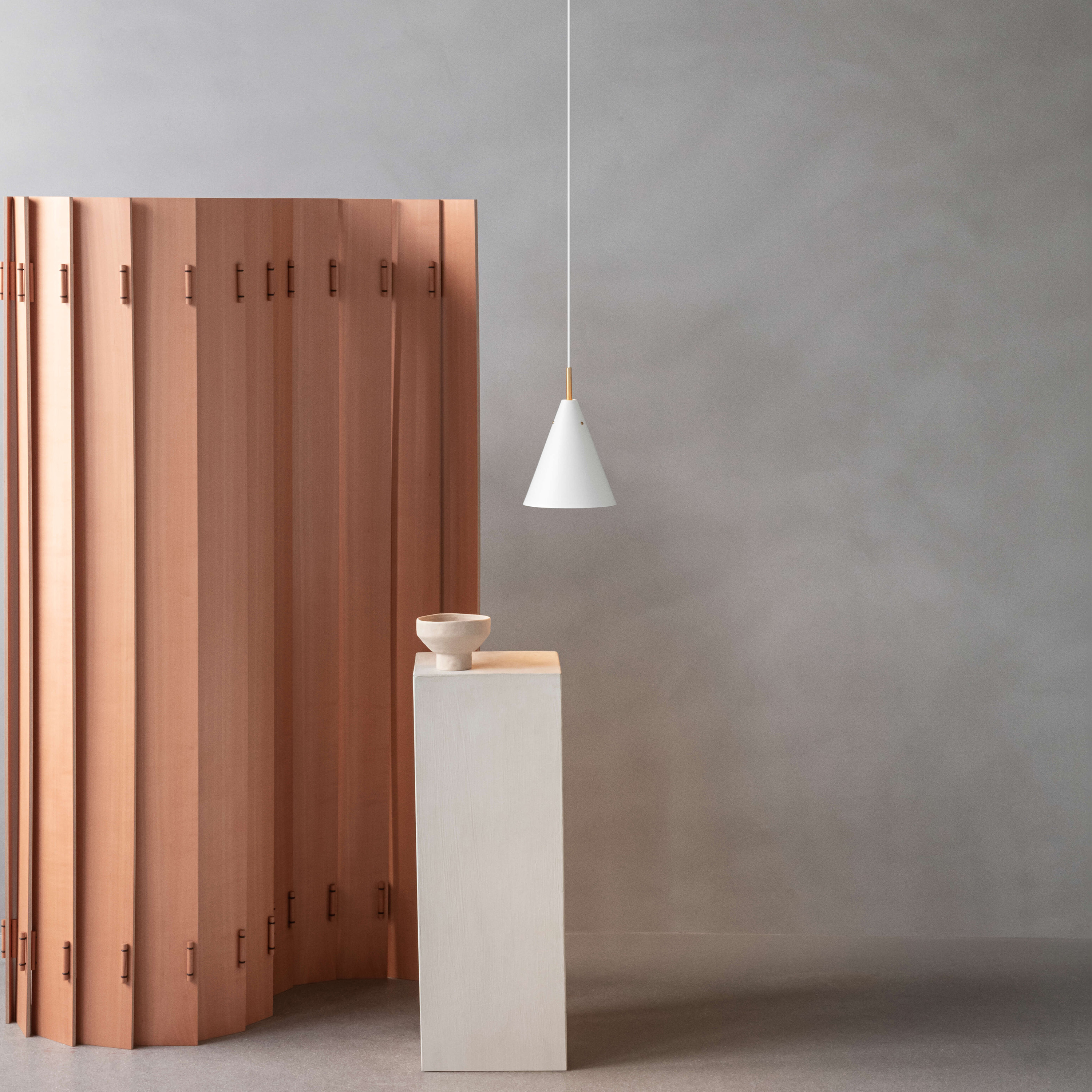 LYFA Mosaik Kattovalaisin Valkoinen 17cm