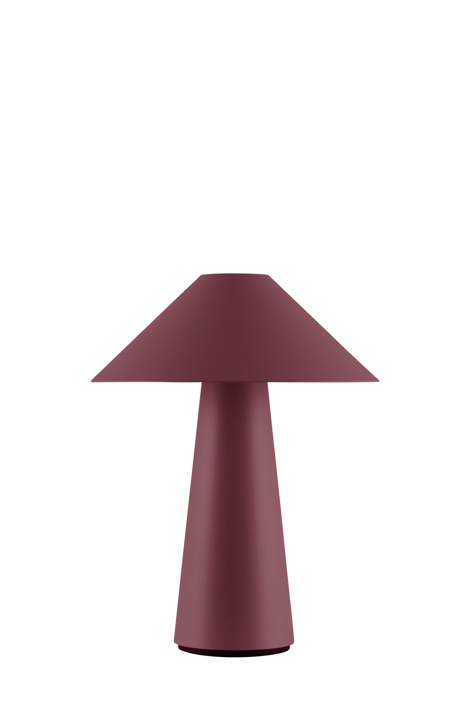 Globen Lighting - Cannes Tragbare Tischlampe Burgundy 26cm - Rot - Tischlampen