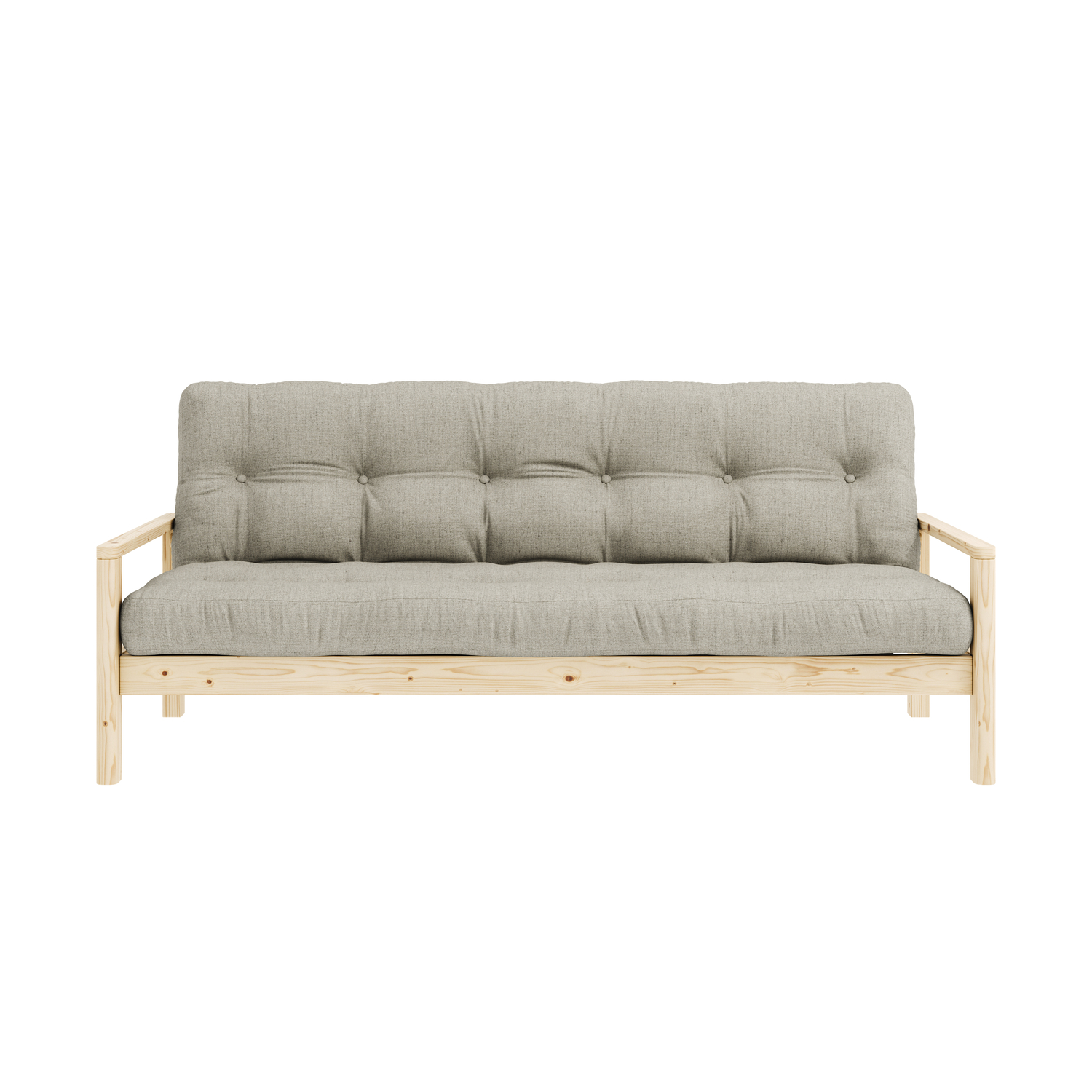 Karup Design Knob Schlafsofa Natur/Linen 130cm