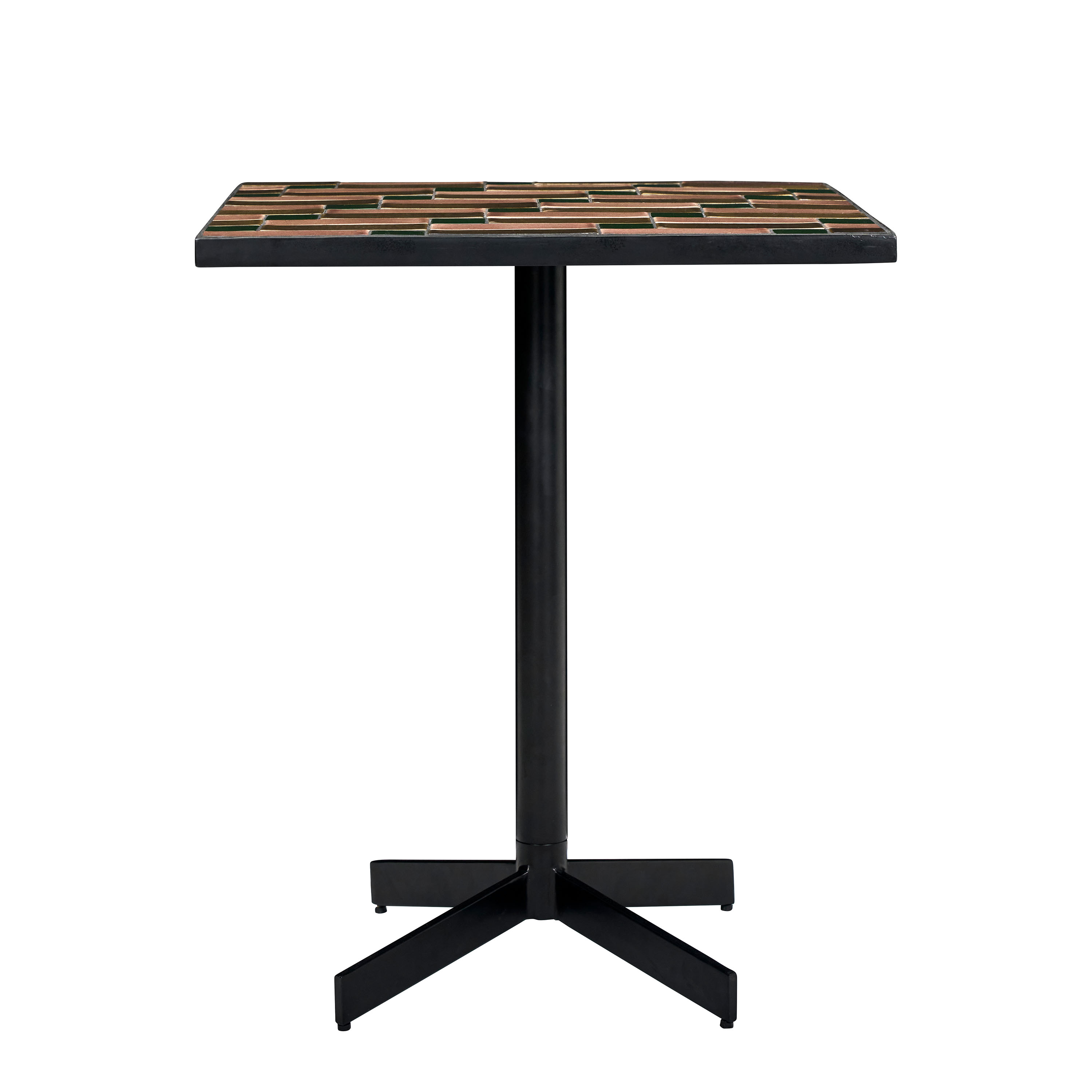 Petit Matbord Beige/Brown 62x62