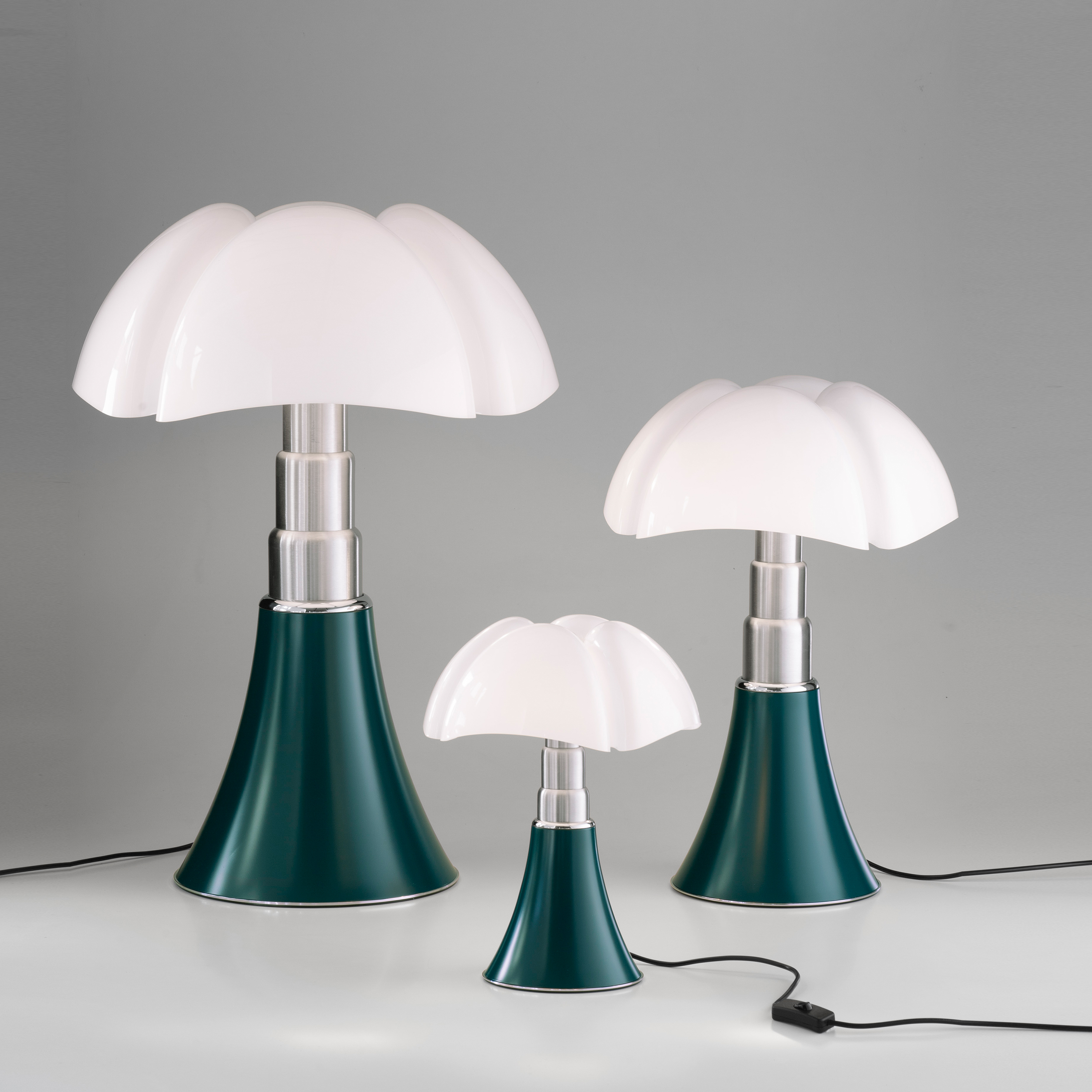 Martinelli Luce Pipistrello Mini Pöytävalaisin himmennettävä LED Agave Green