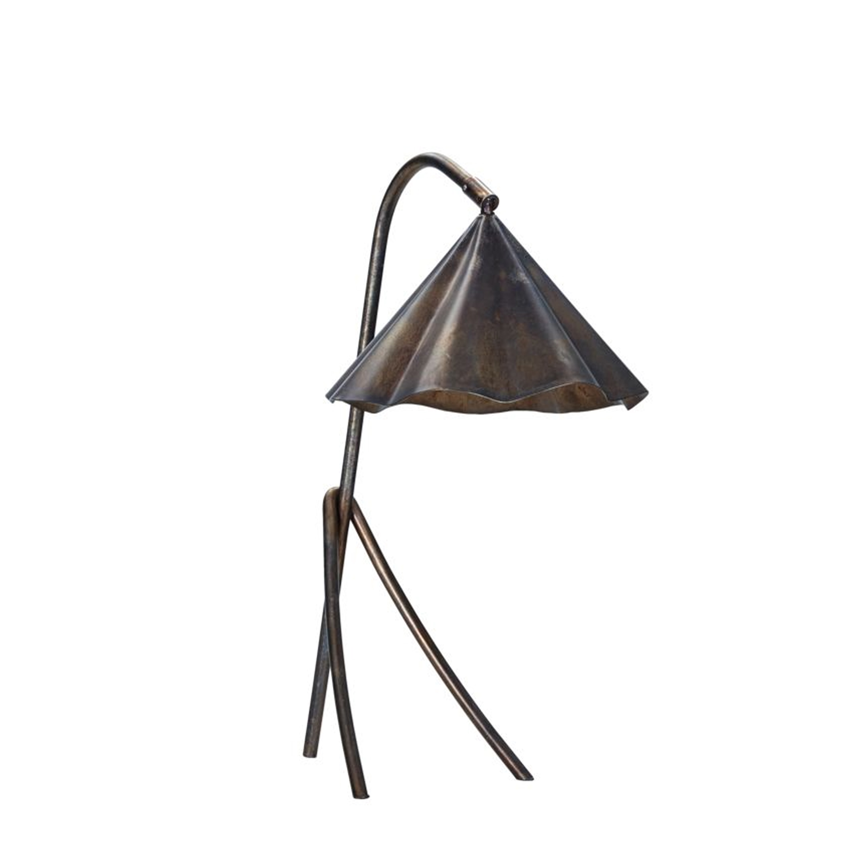 Flola Pöytävalaisin Antiikki Ruskea Ø25