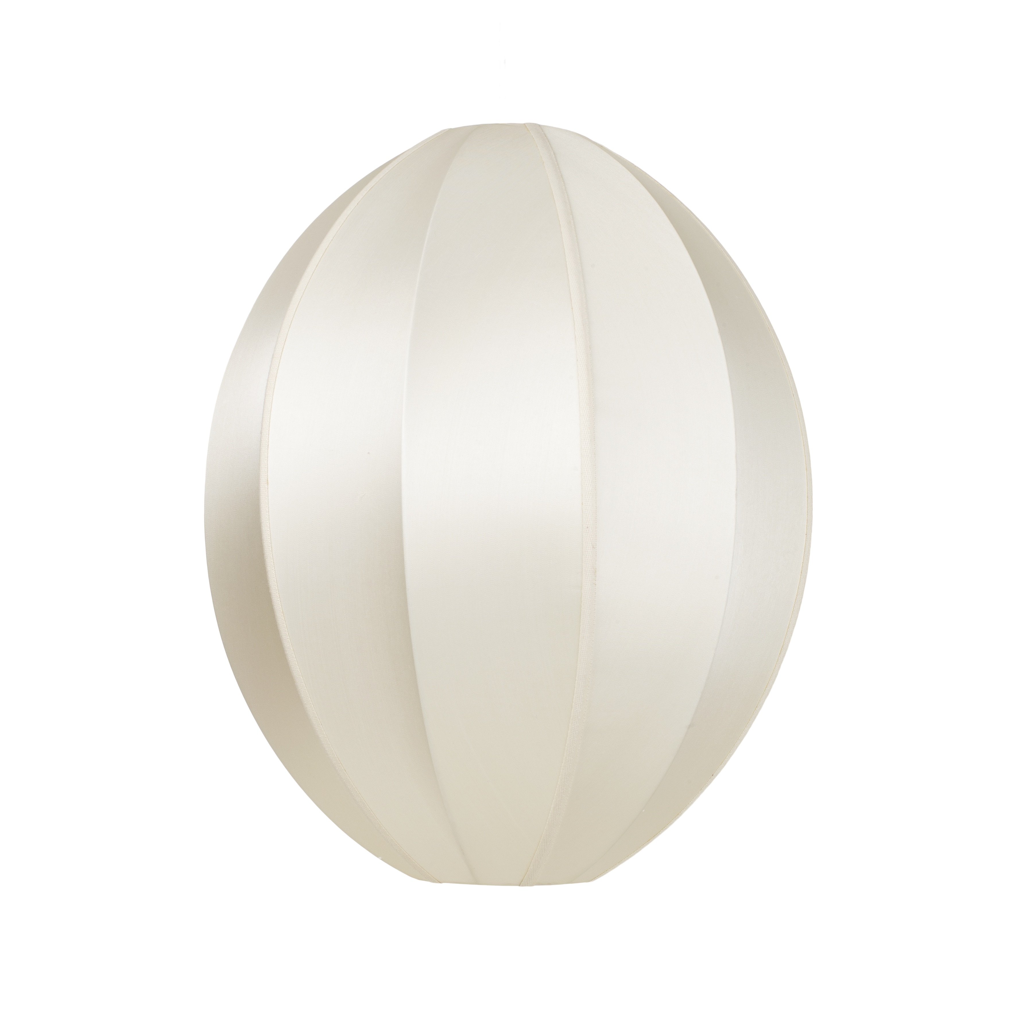 Oval L Lampskärm Offwhite