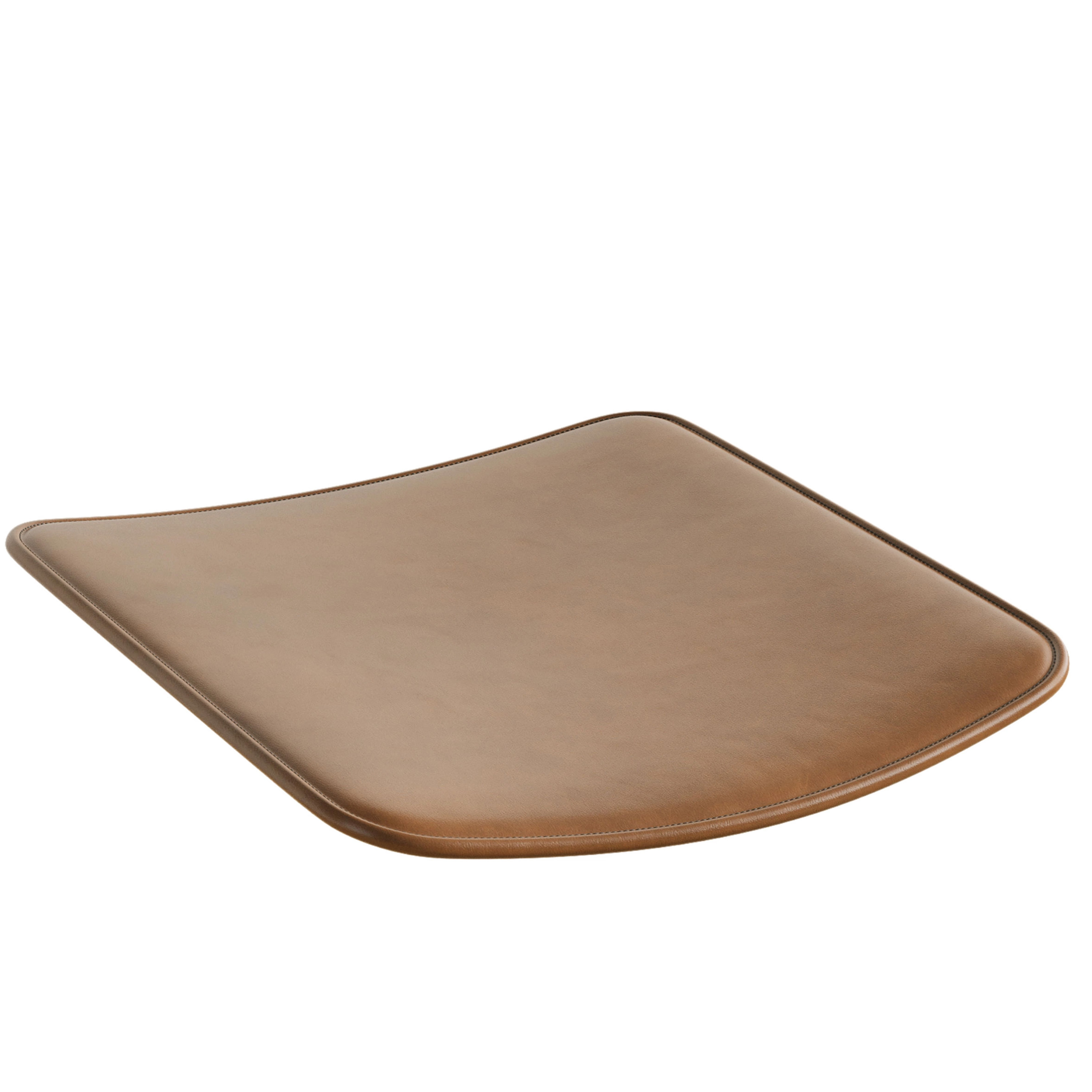 Elvo Istuintyyny Nahkaa Vaaleanruskea 40x42