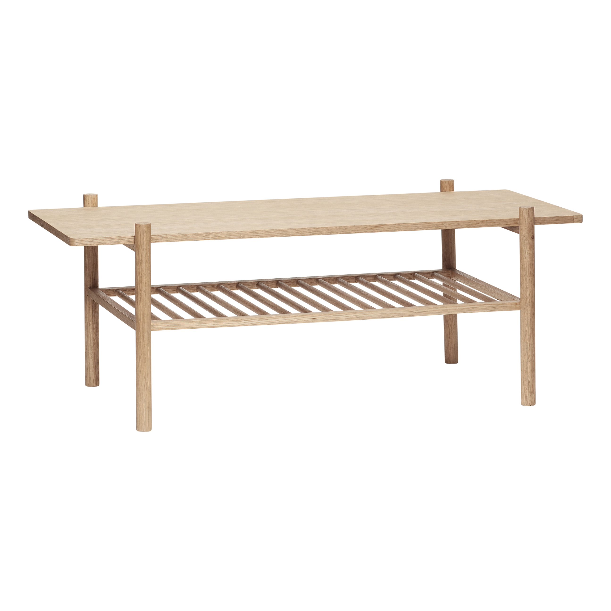 Hübsch Acorn Soffbord Fyrkantigt Natural 120cm