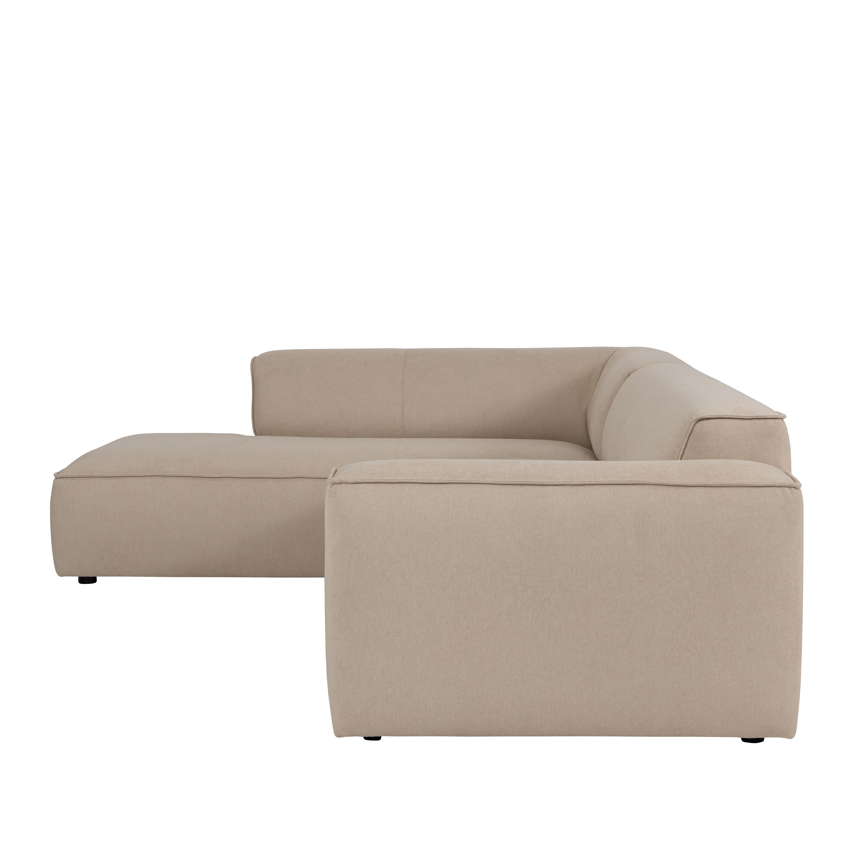 Sleepo Collection Bobbie Kulmasohva Vasemmalla Beige 311x217 cm