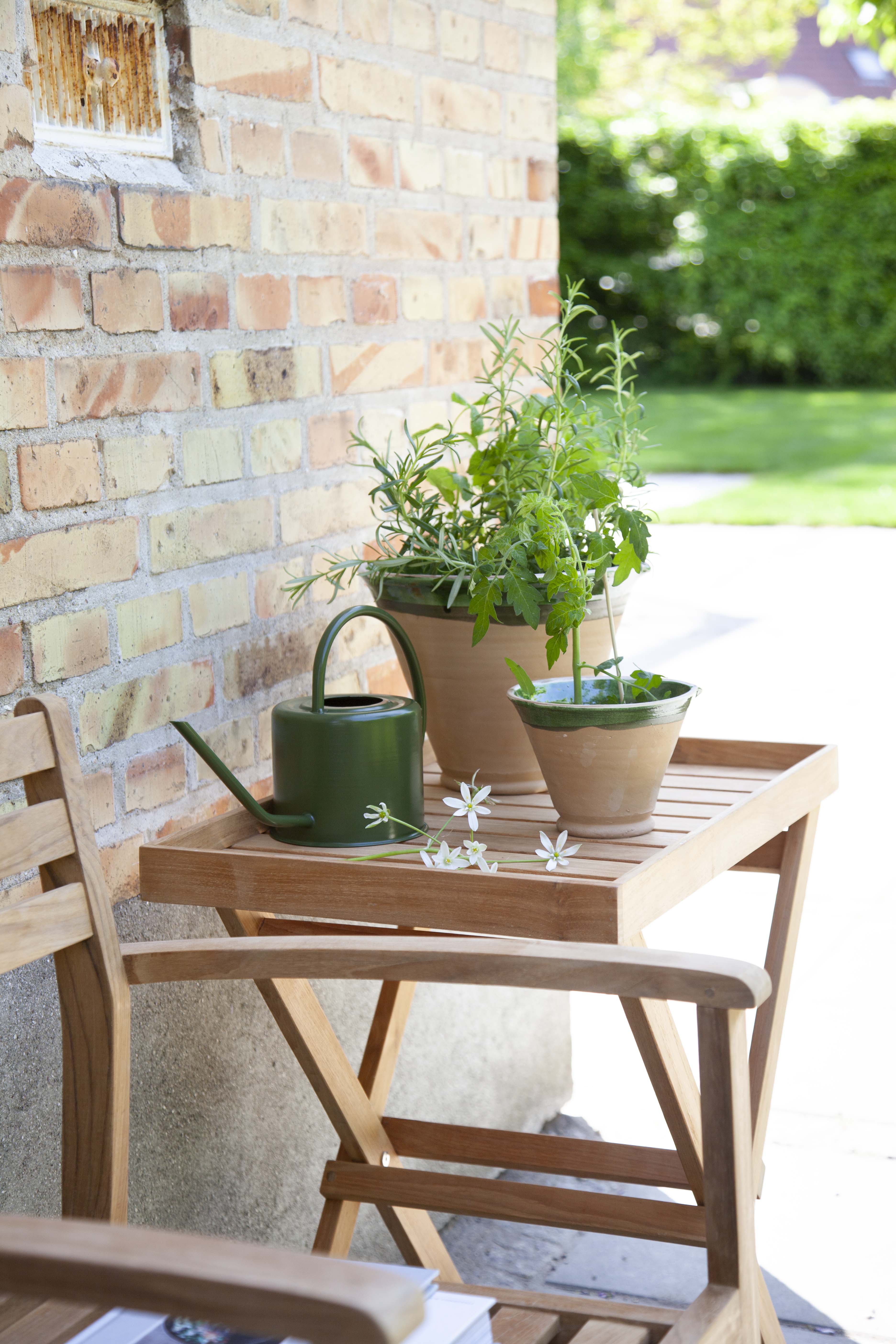 Cinas Tracy Tablett Balkontisch Teak