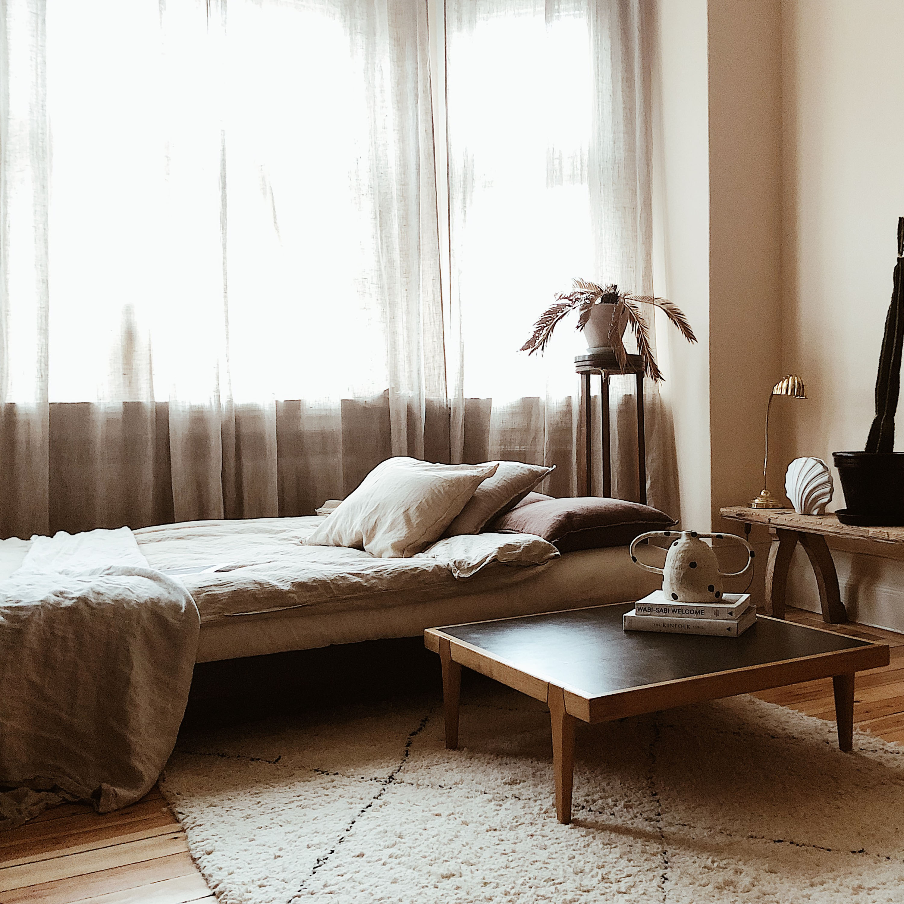Karup Design Fresh Vuodesohva Luonnollinen/Pellava 200 cm