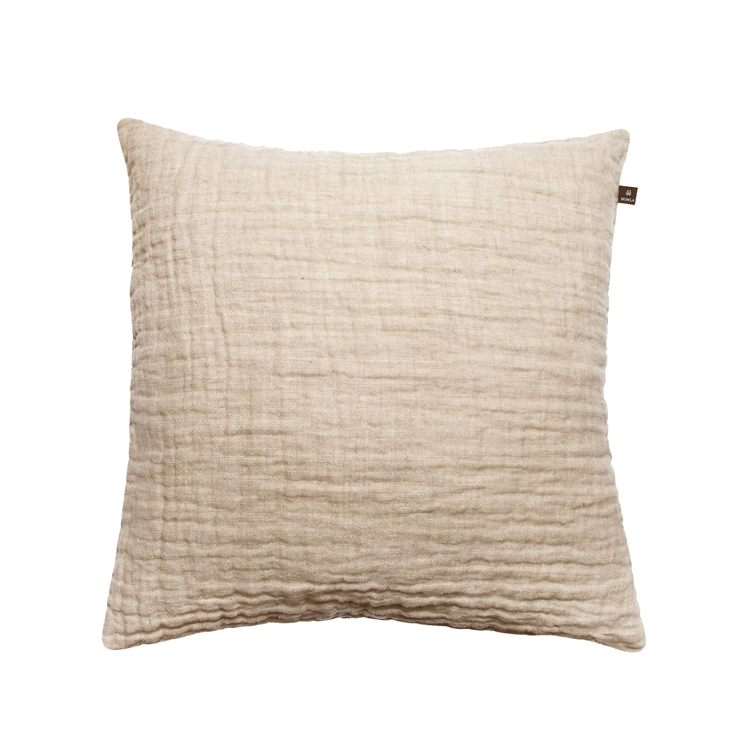 Hannelin Kuddfodral Linne Natural 50x50